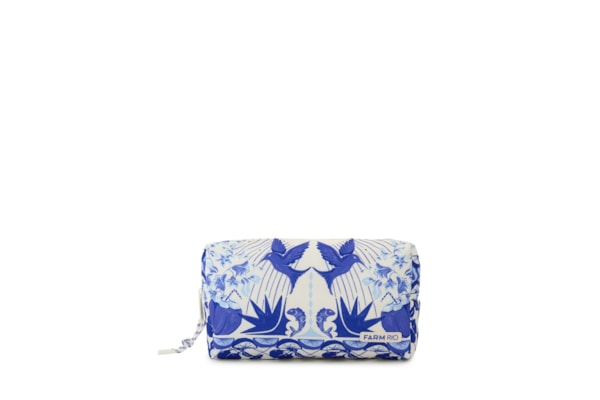 Necessaire Ora Bolas G Semana De Arte - Azul