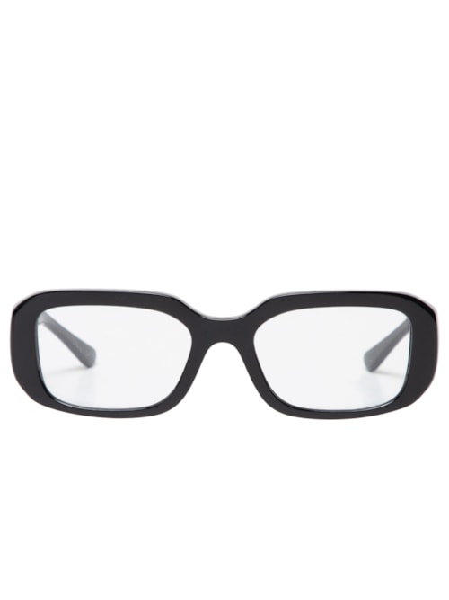 Óculos De Grau Feminino Retangular - Preto