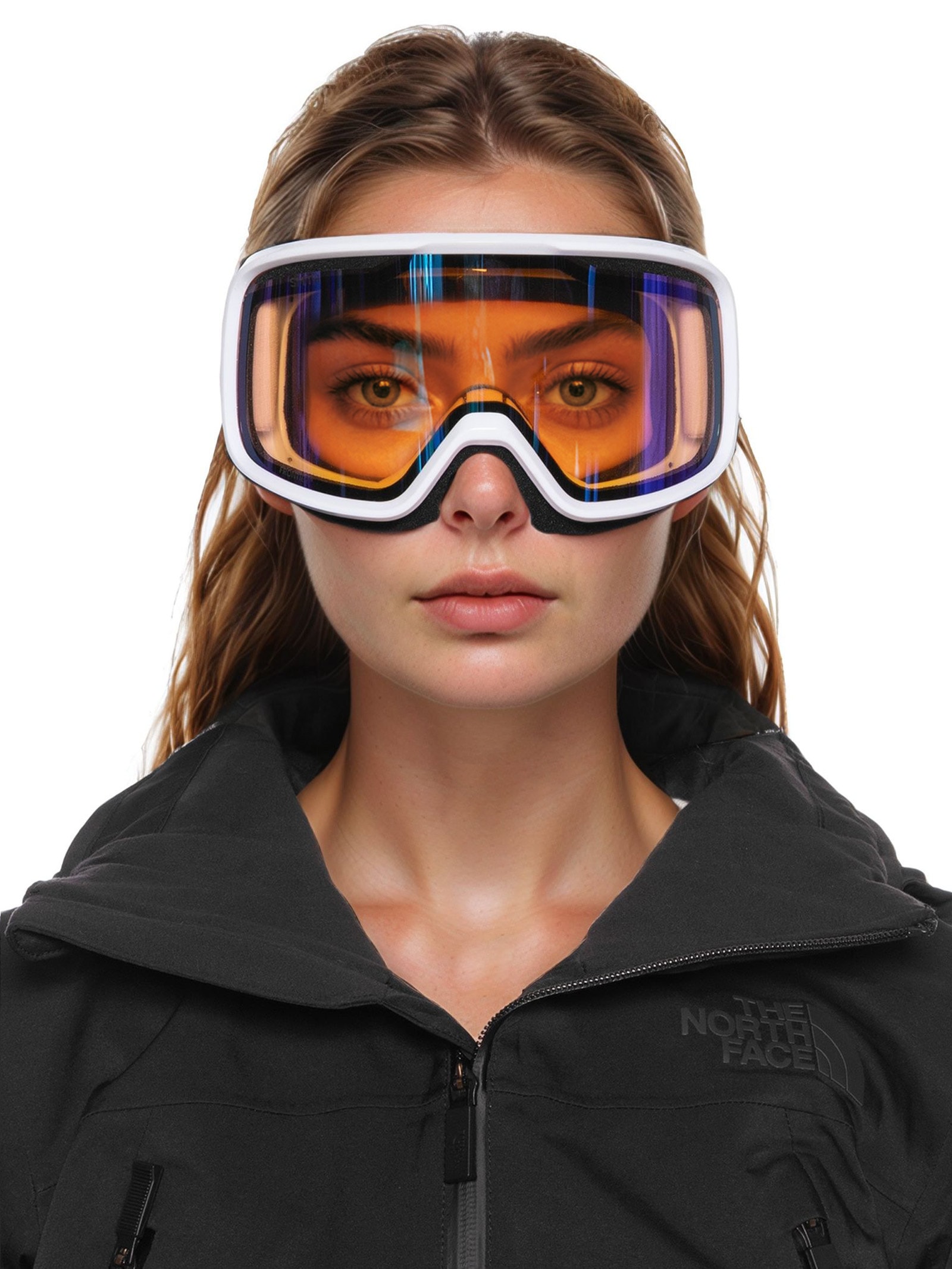 Óculos de Snowboard Feminino Smith Frontier Carbonic-X Airflow Branco Smith