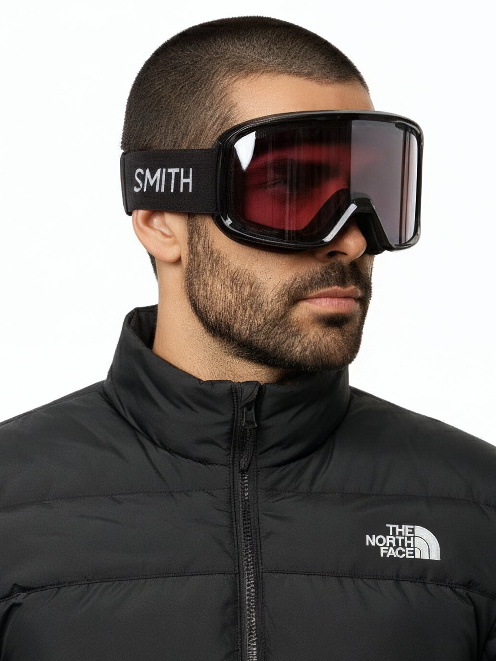Óculos de Snowboard Masculino Frontier Carbonic-X Airflow Preto Smith