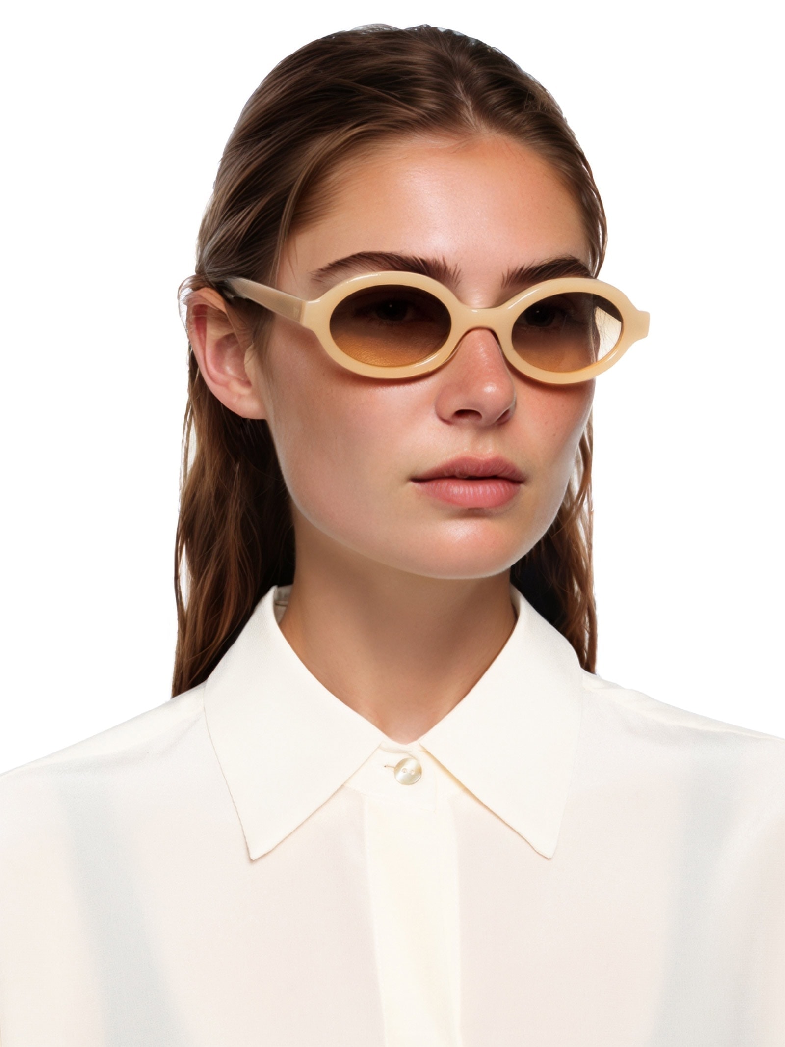 Óculos de Sol Adulto Berlim Amarelo Shop2gether + Helena Bordon