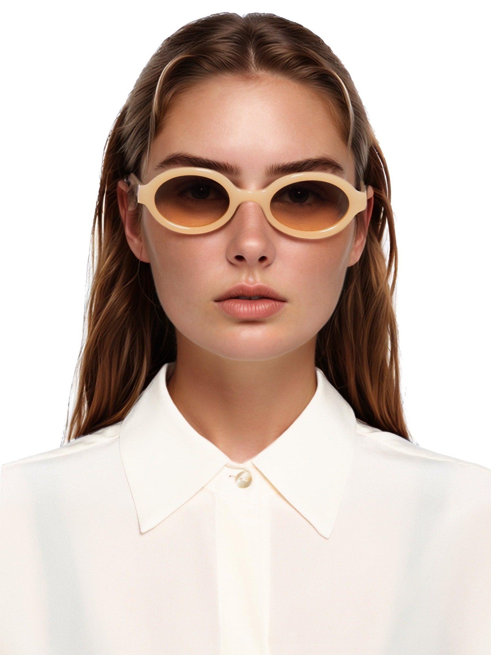 Óculos de Sol Adulto Berlim Amarelo Shop2gether + Helena Bordon