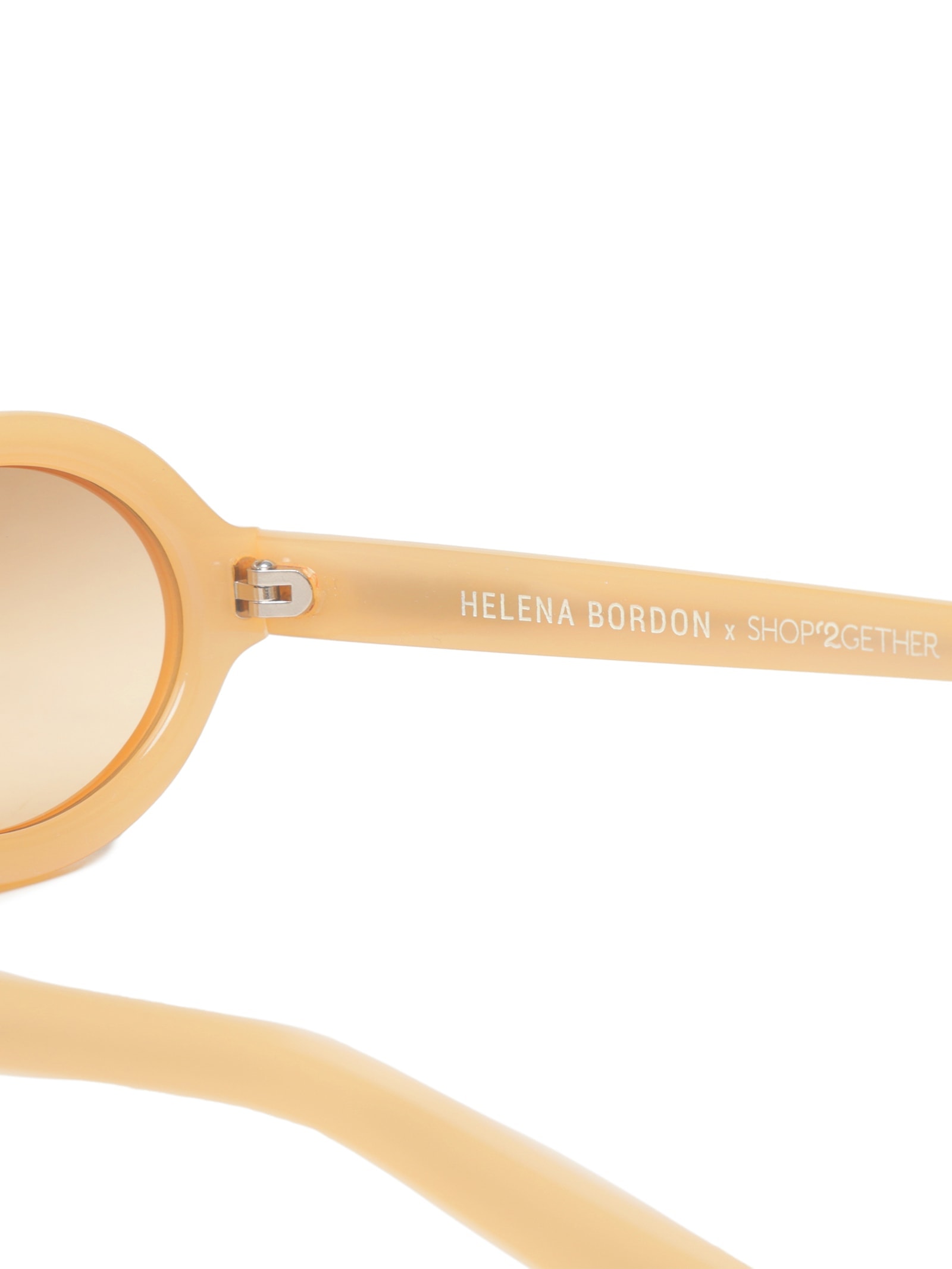 Óculos de Sol Adulto Berlim Amarelo Shop2gether + Helena Bordon