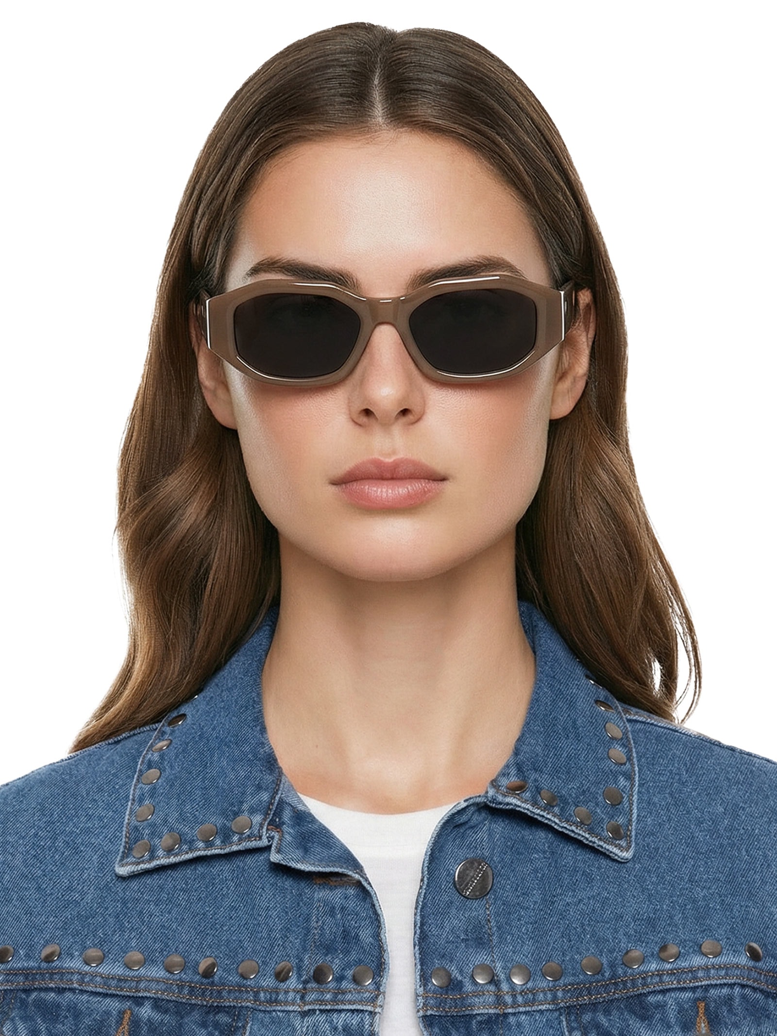 Óculos De Sol Feminino Adulto Amsterdã Fendi Cinza Helena Bordon