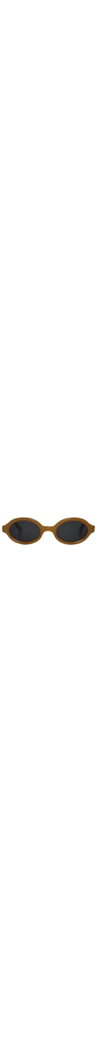 Óculos De Sol Feminino Adulto Berlim Caramelo - Marrom
