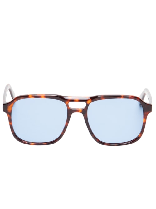 Óculos de Sol Feminino Adulto Firenze Demi Azul Claro - Azul