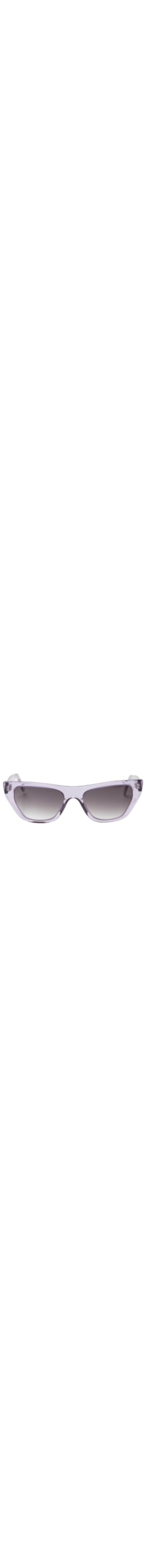 Óculos de Sol Feminino Adulto Milão Transparente - Roxo