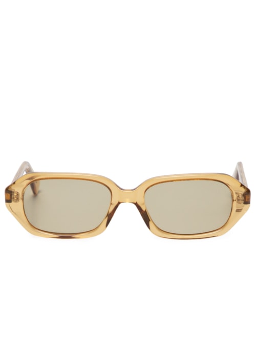 Óculos De Sol Feminino Adulto Munique Transparente Toffe MRCL - Amarelo