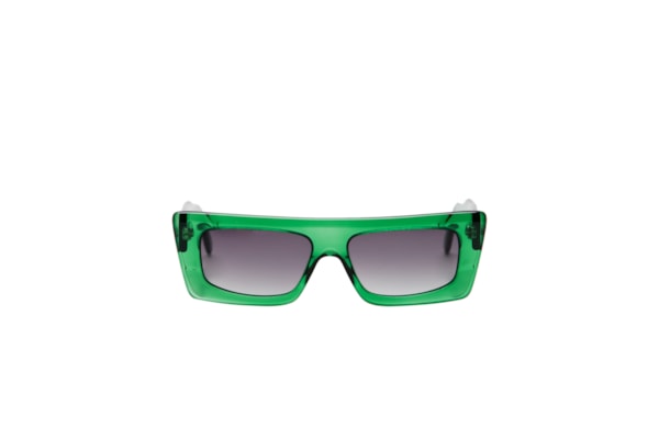 Óculos De Sol Feminino Adulto Nyc Transparente Degradê - Verde