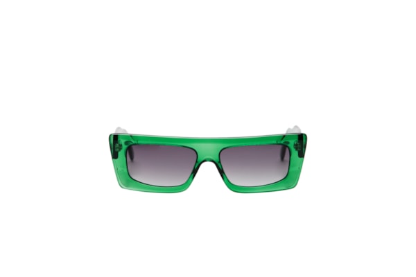 Óculos De Sol Feminino Adulto Nyc Transparente Degradê - Verde