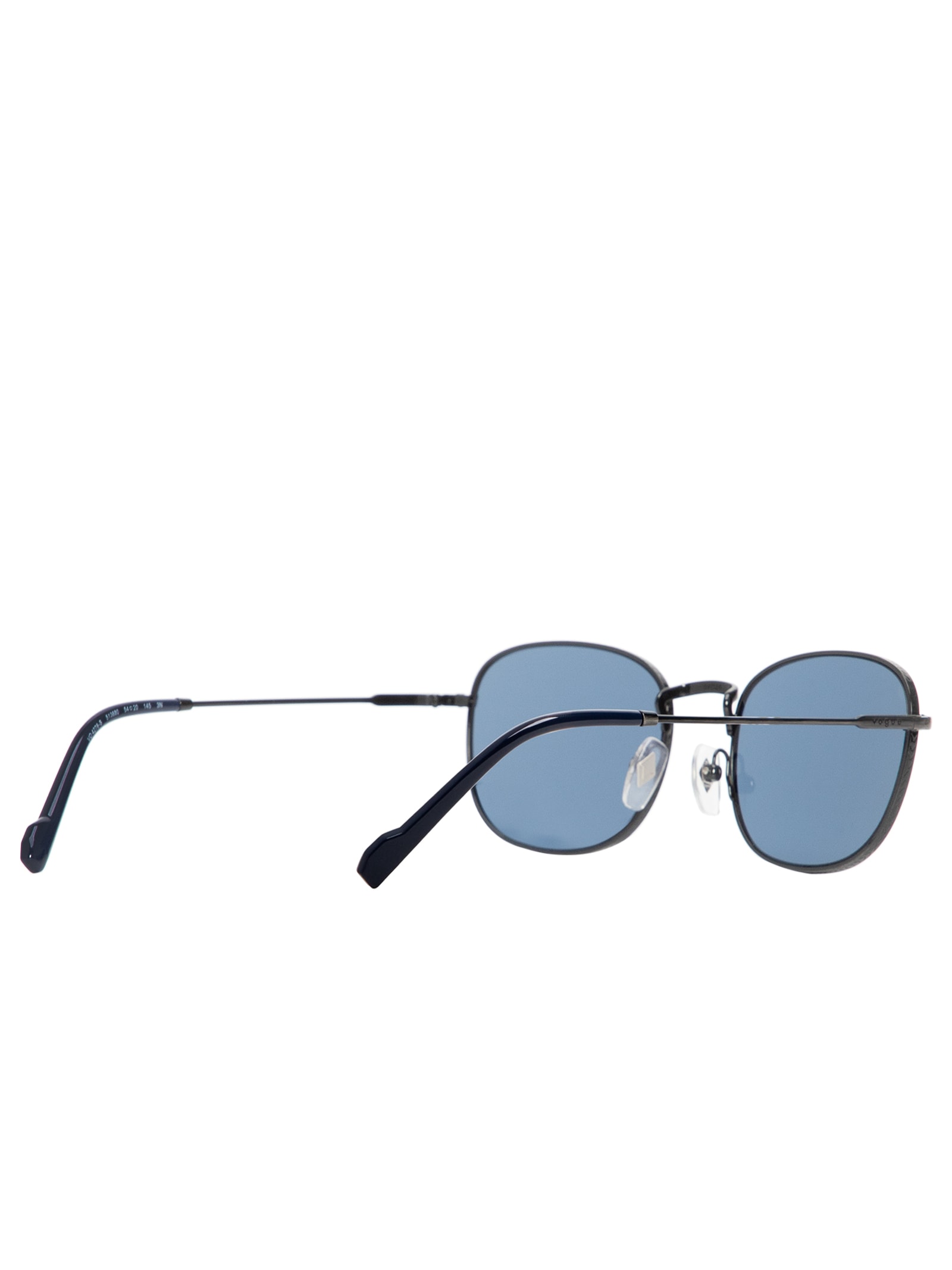 Óculos De Sol Feminino Haste Fina Azul Vogue