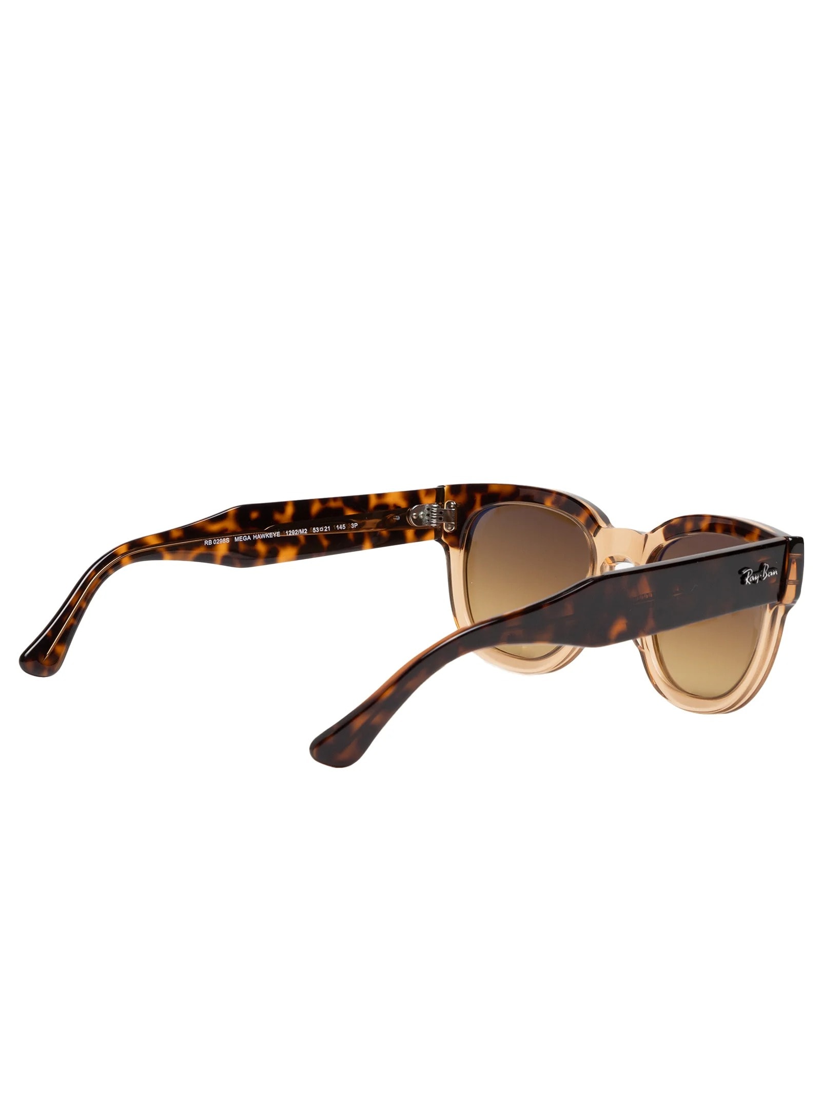 Óculos De Sol Feminino Mega Hawkeye Marrom Ray-ban