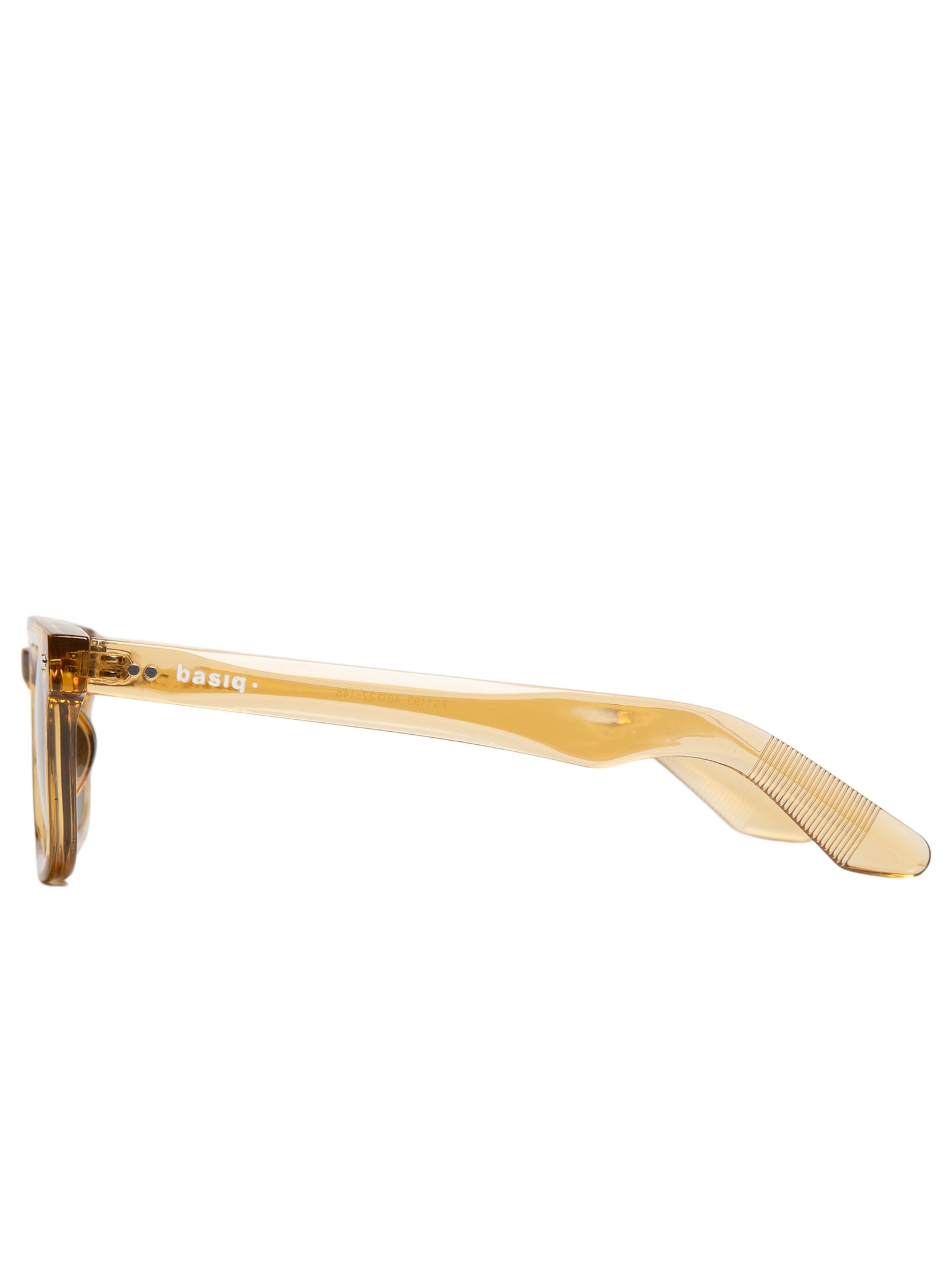 Óculos de Sol Feminino Retangular Amarelo Basiq
