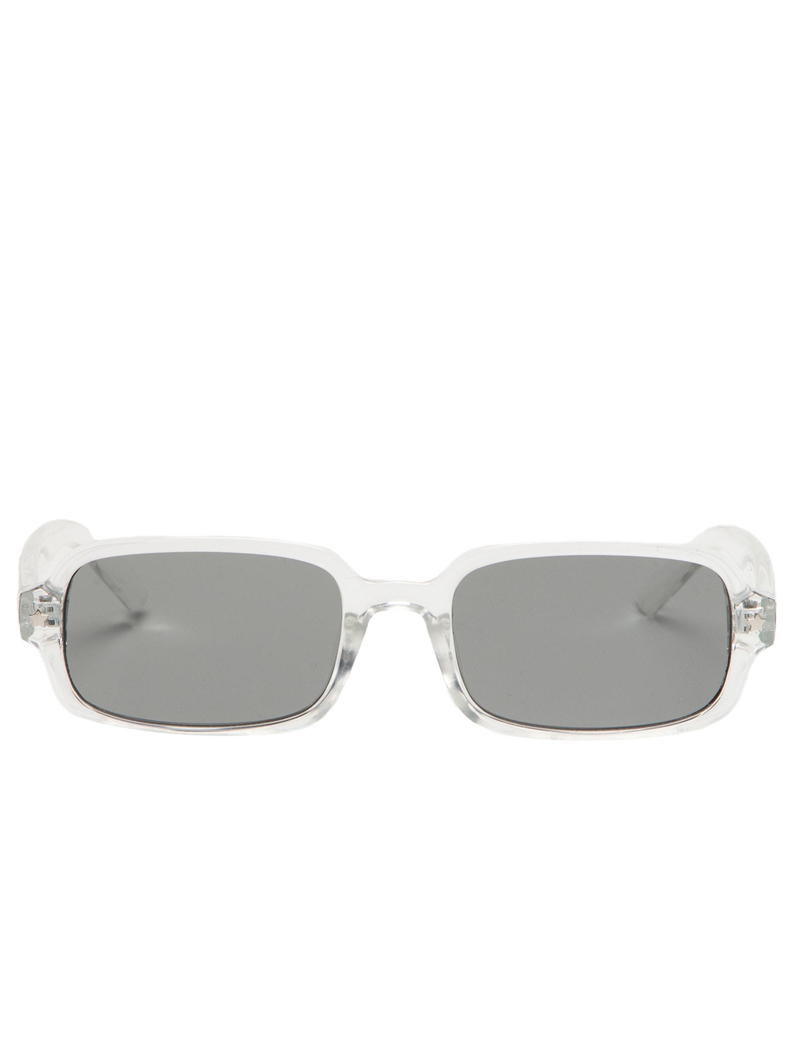 Óculos de Sol Feminino Retangular Arredondado Off White Basiq
