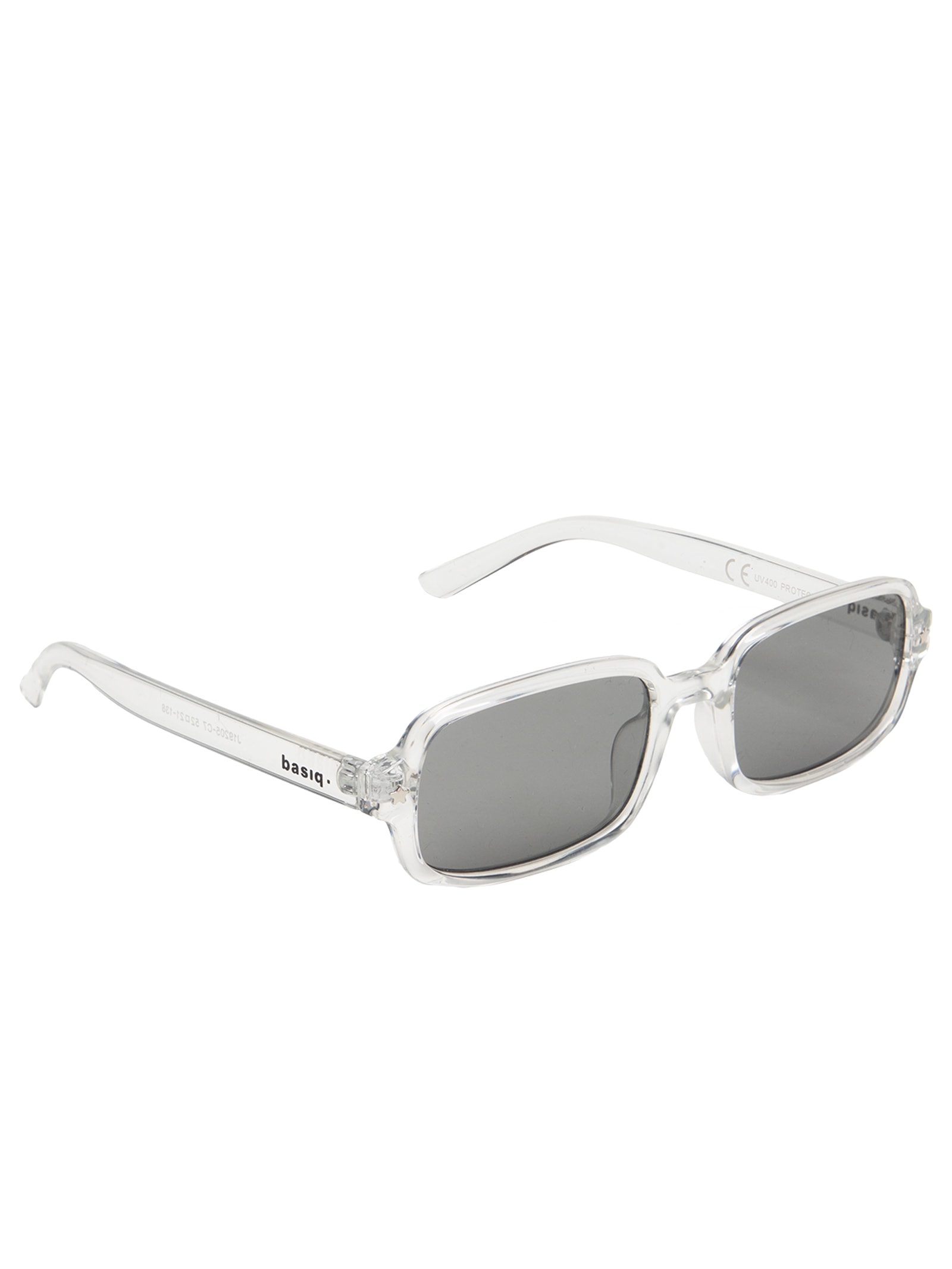 Óculos de Sol Feminino Retangular Arredondado Off White Basiq