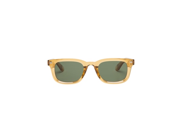 Óculos de Sol Feminino Retangular – Amarelo