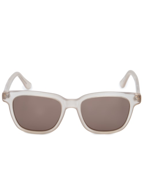 Óculos de Sol Feminino São Paulo Transparente – Bege