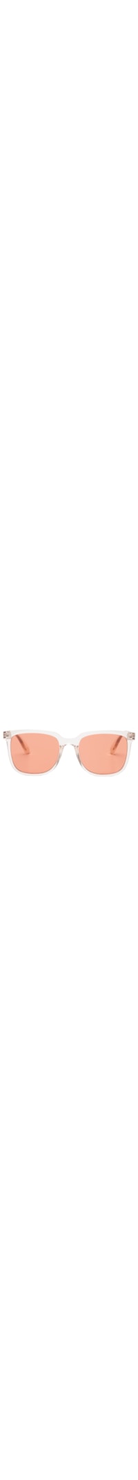 OCULOS DE SOL FEMININO TRANSLUCIDO QUADRADO - ROSA