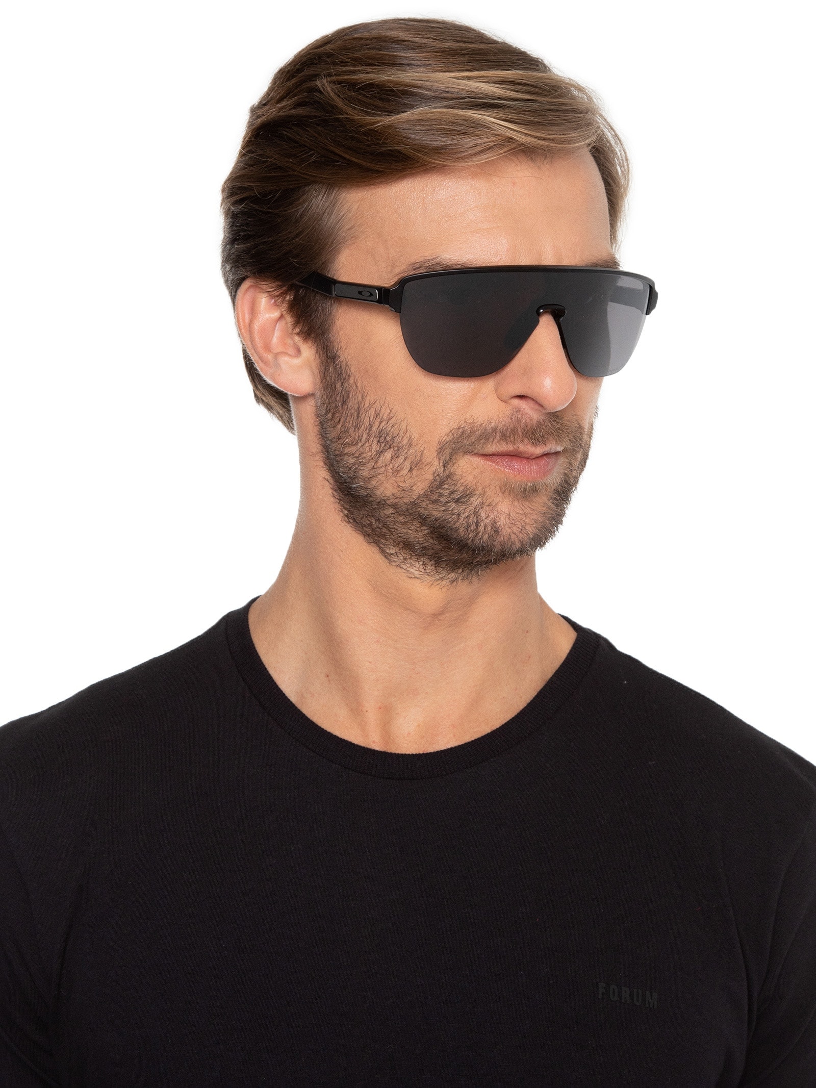 Óculos De Sol Masculino Corridor™ Mt W/ Prizm® Preto Oakley