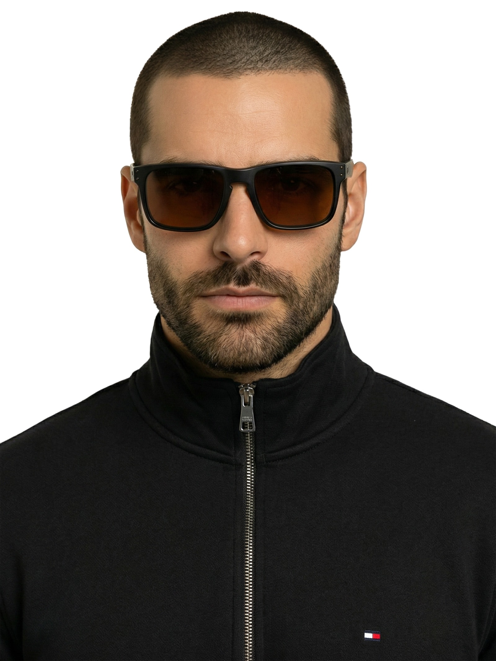 Óculos De Sol Masculino Holbrook™ MT W Prizm® Tungsten Marrom Oakley