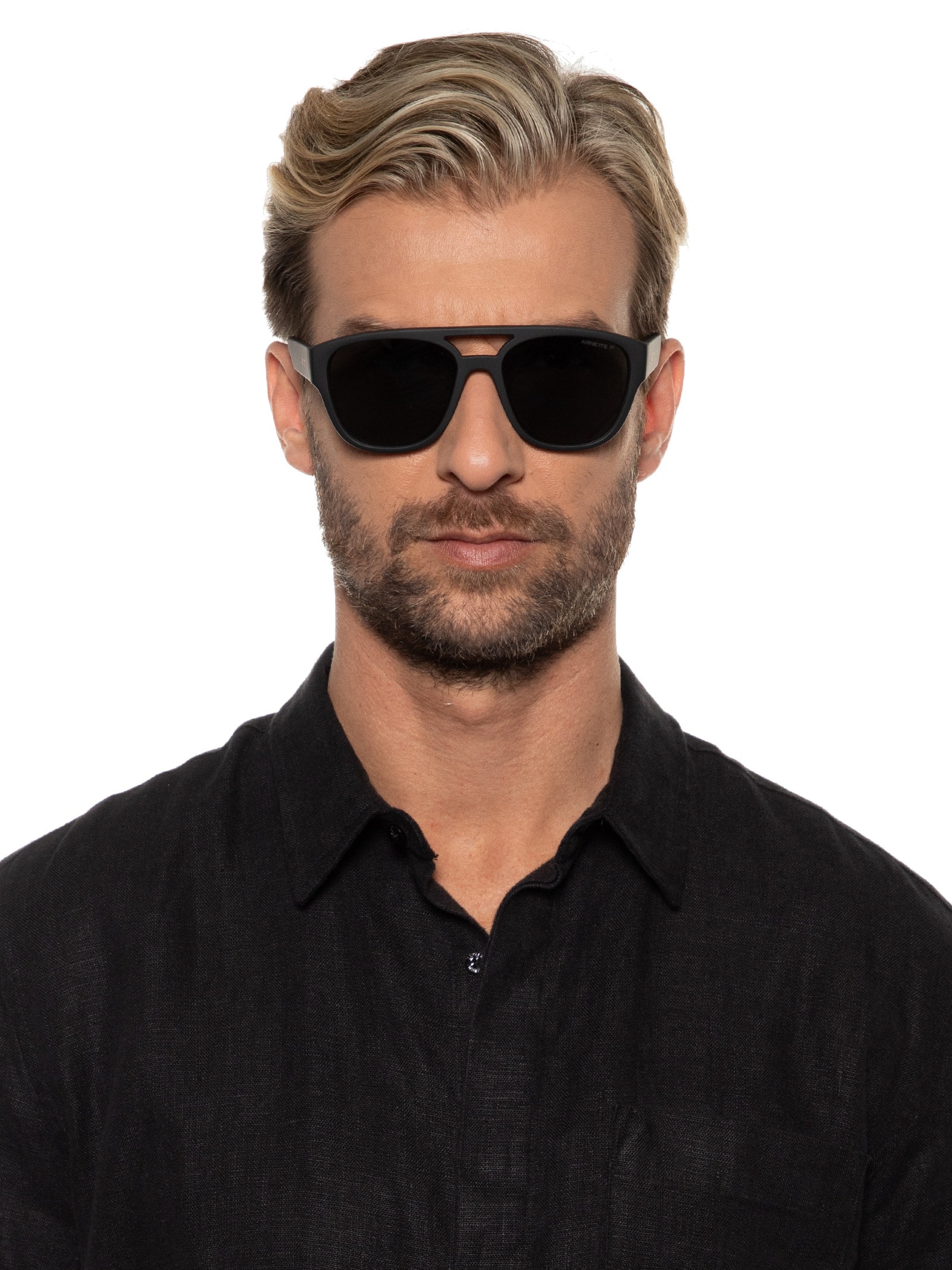 Óculos De Sol Masculino MEW2 Preto Arnette