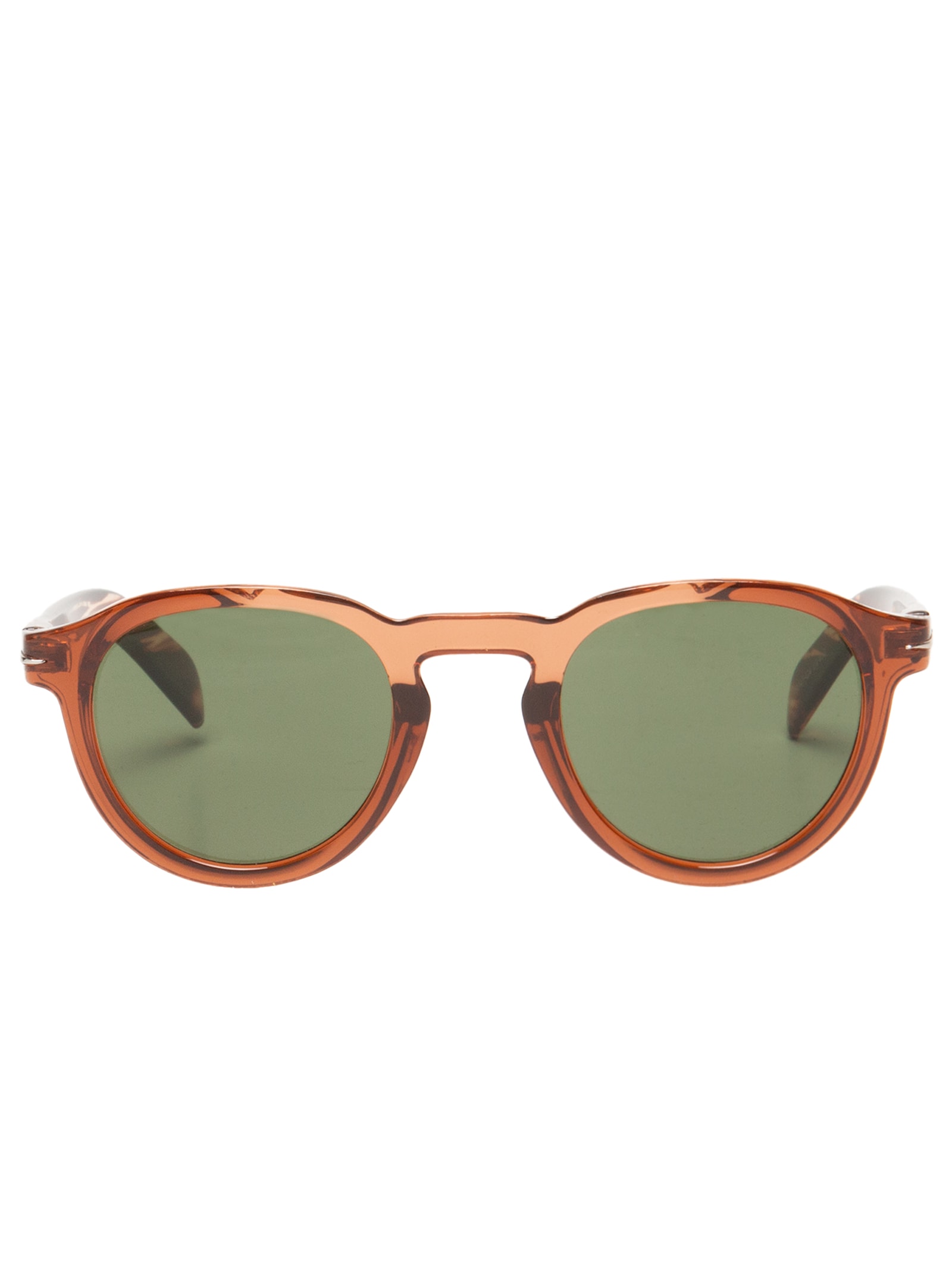 Óculos De Sol Masculino Redondo Marrom Basiq Men