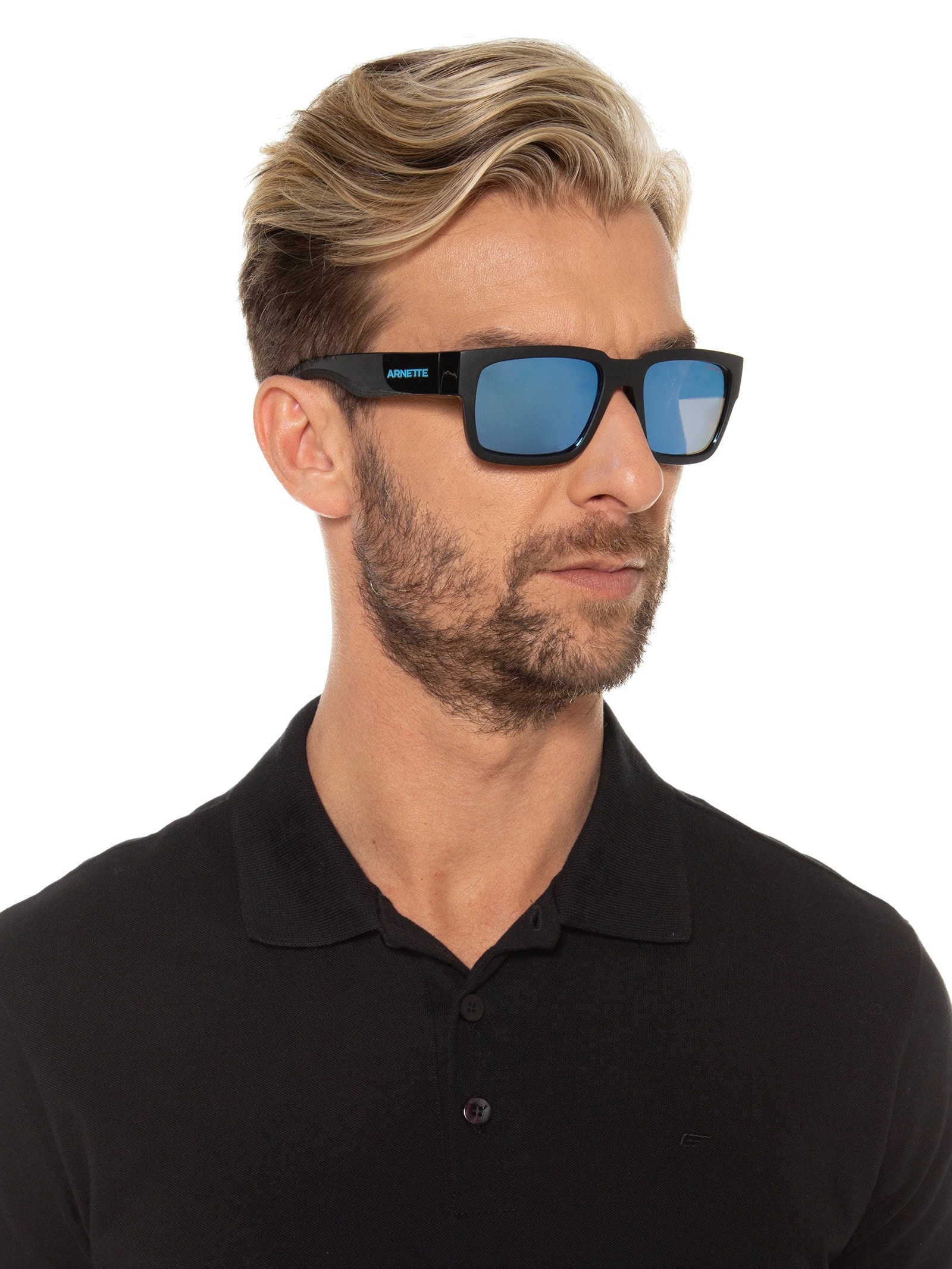 Óculos De Sol Masculino Samhty Preto Arnette
