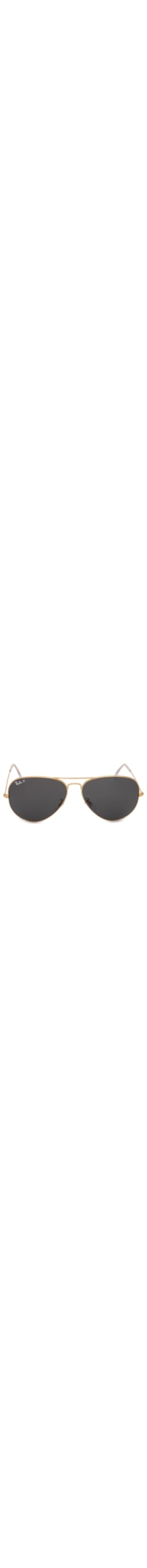 Óculos De Sol Unissex Aviator Large Metal - Dourado
