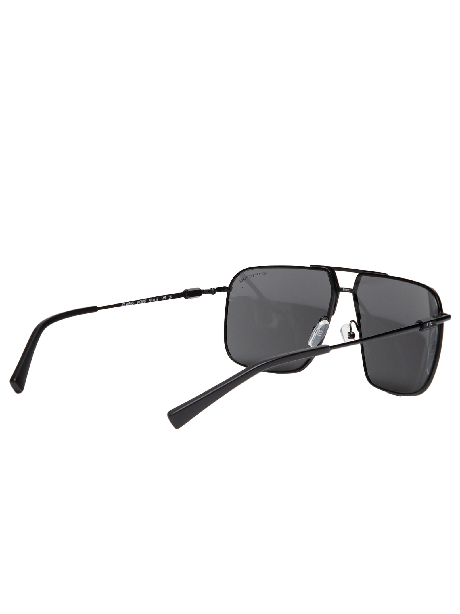 Óculos De Sol Unissex Ax2050S - Armani Exchange - Preto