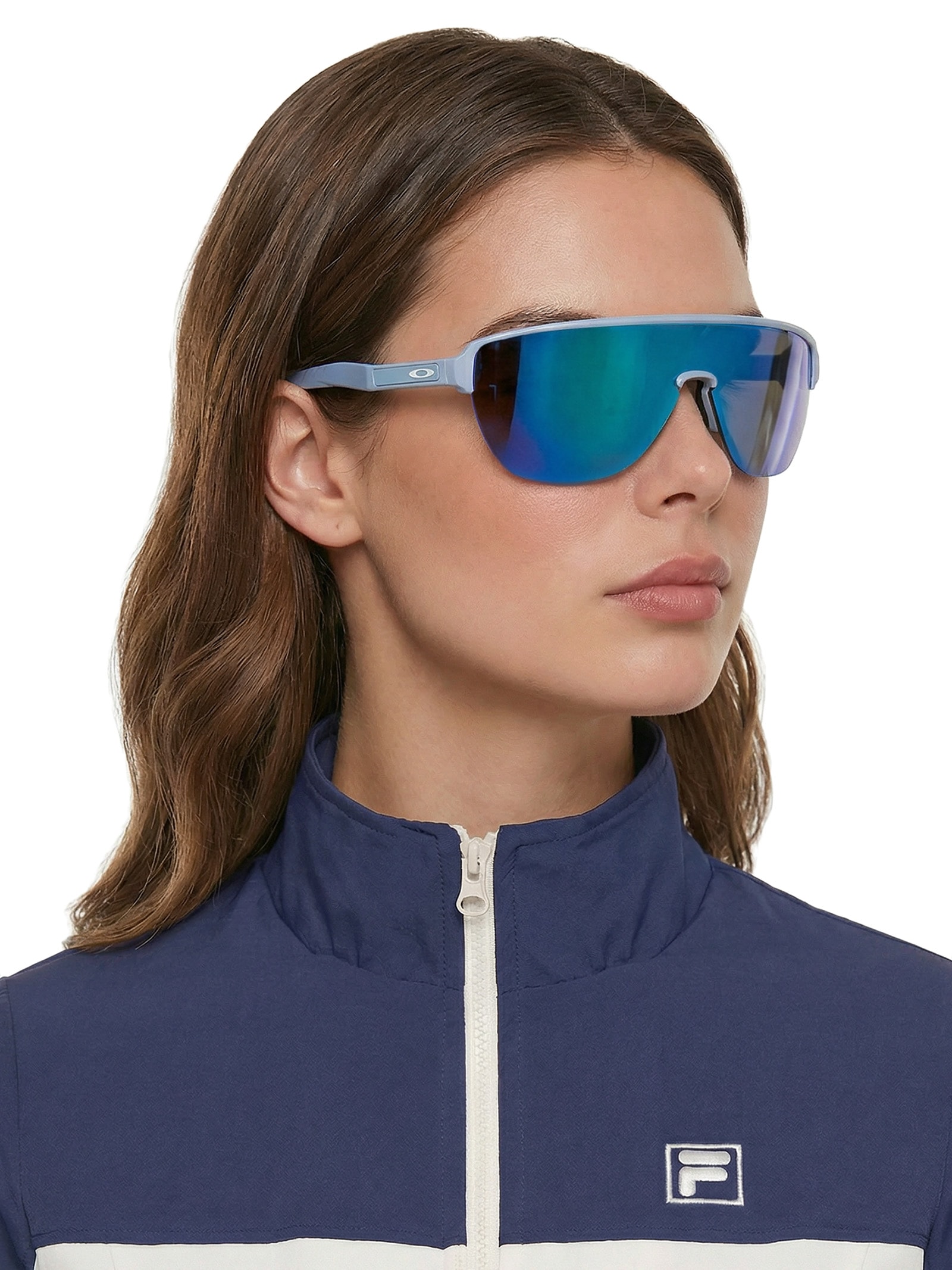 Óculos De Sol Unissex Corridor™ MT Stonewash W Prizm® Sapphire Azul Oakley