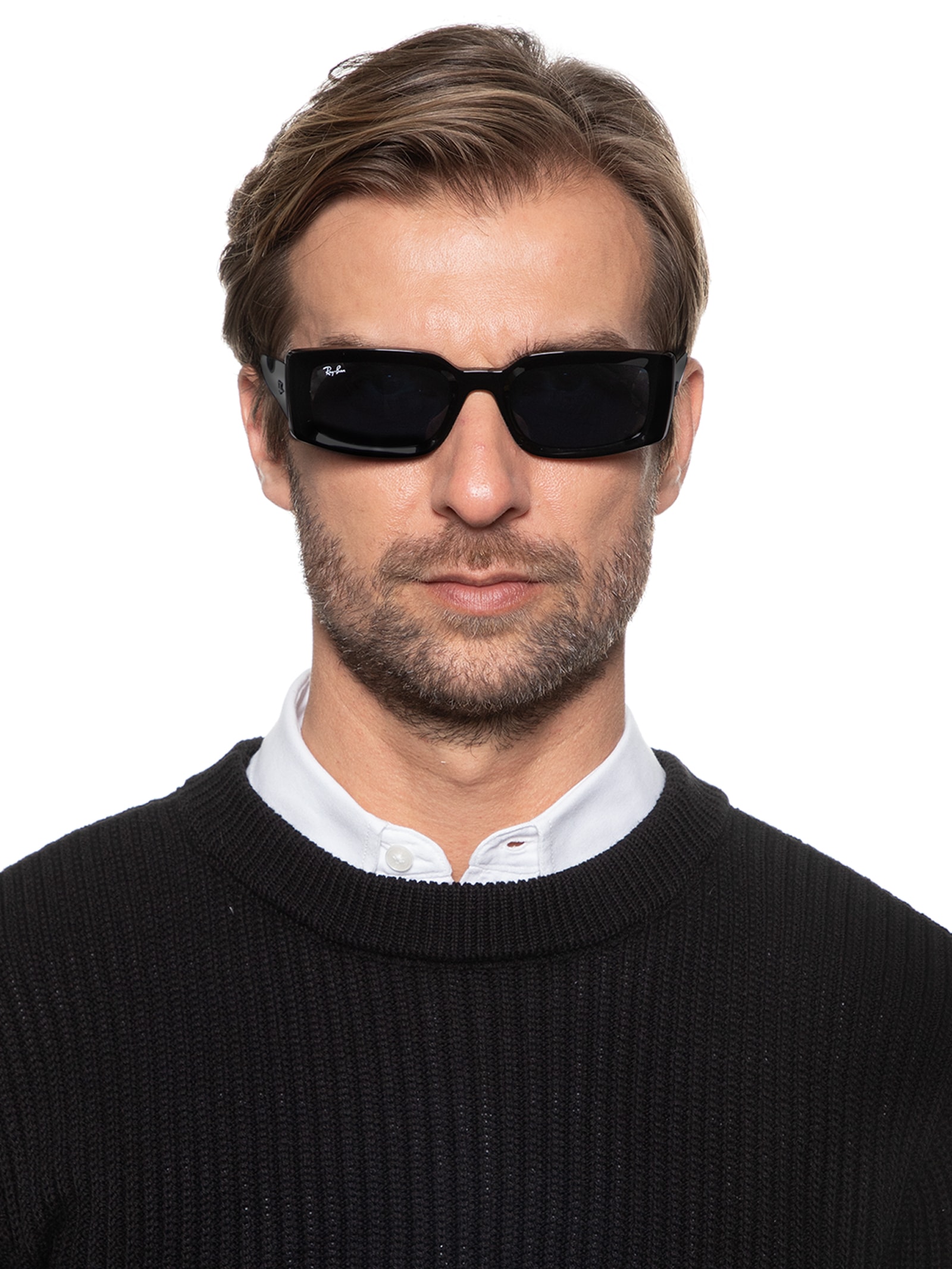 Óculos De Sol Unissex Sol Kiliane Bio-Based - Ray-Ban - Preto