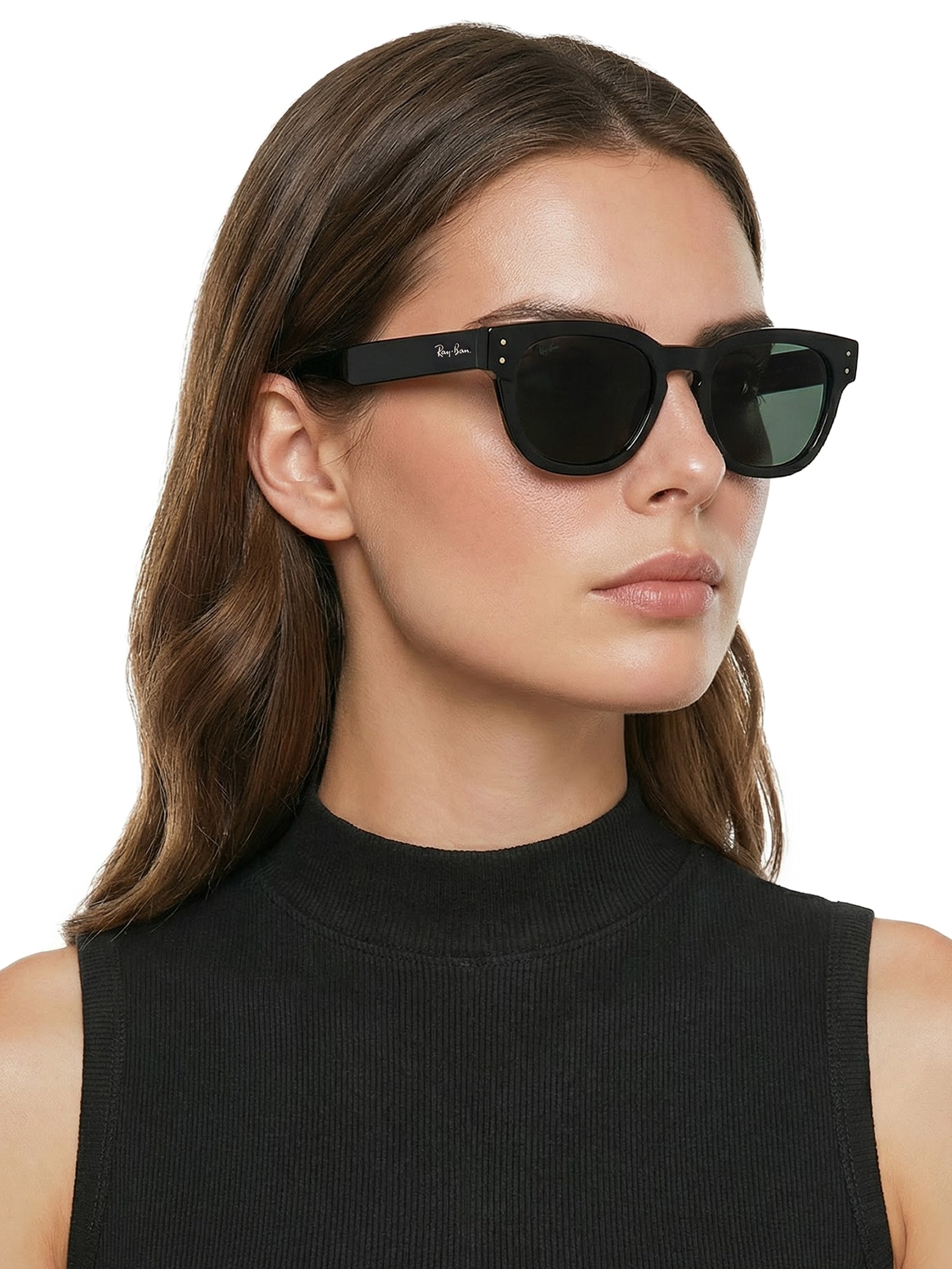 Óculos De Sol Unissex Mega Hawkeye Preto Ray-ban