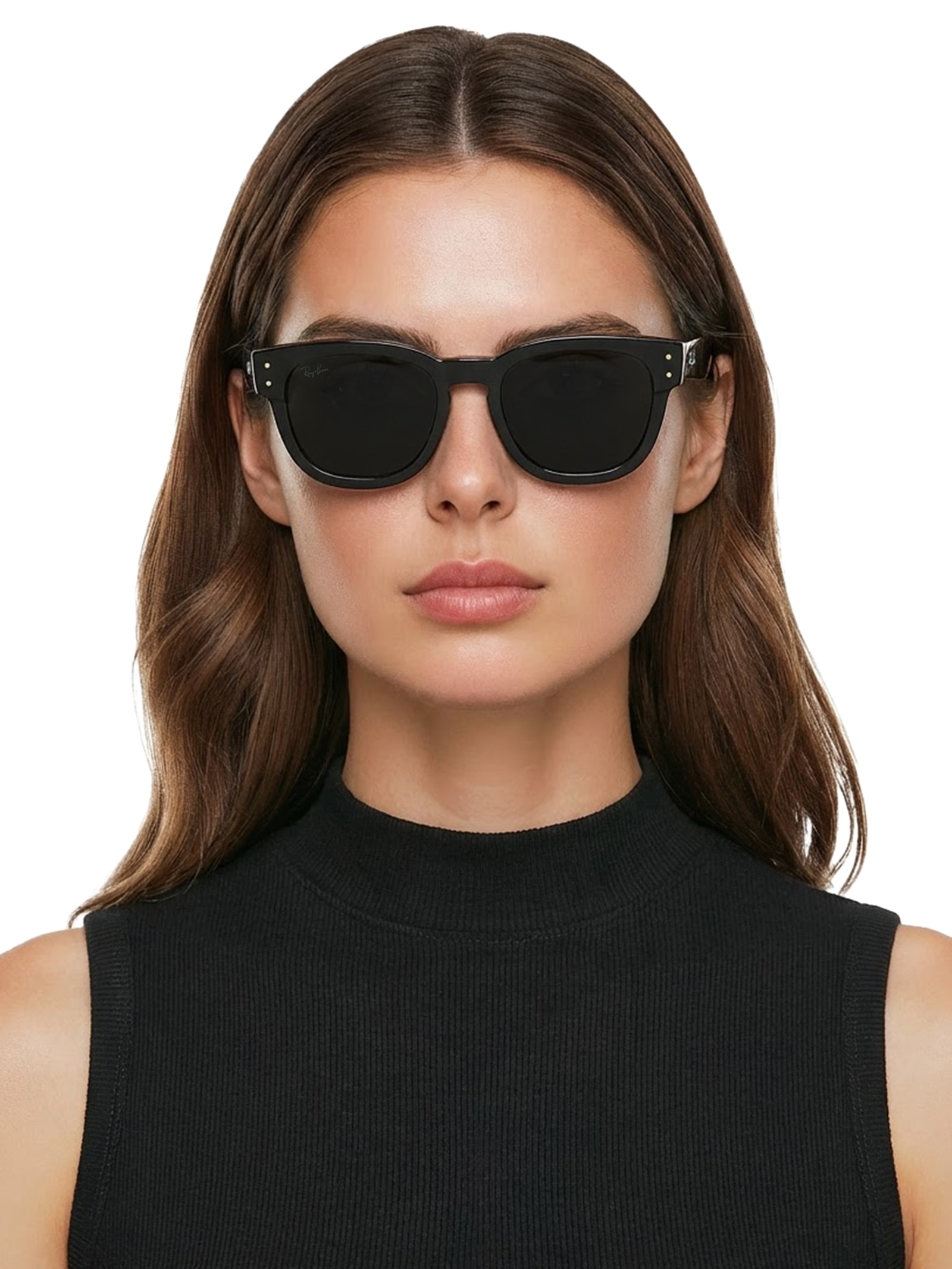 Ray-Ban - Óculos De Sol Unissex Mega Hawkeye - Preto
