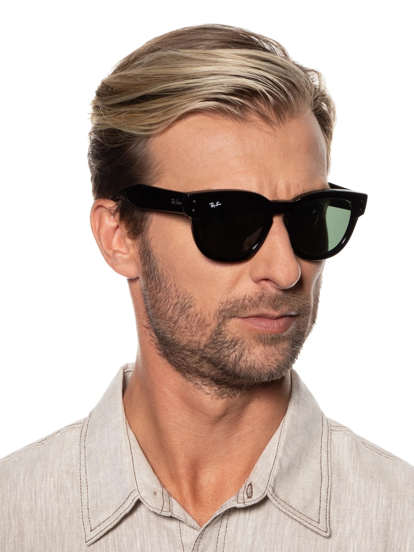 小物 Ray-Ban MEGA HAWKEYE Ray-Ban - Óculos De Sol Unissex Mega Hawkeye - Preto