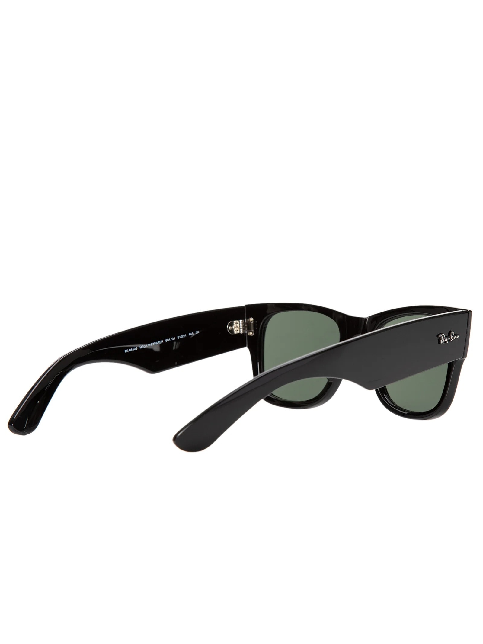Óculos De Sol Unissex Mega Wayfarer Preto Ray-ban