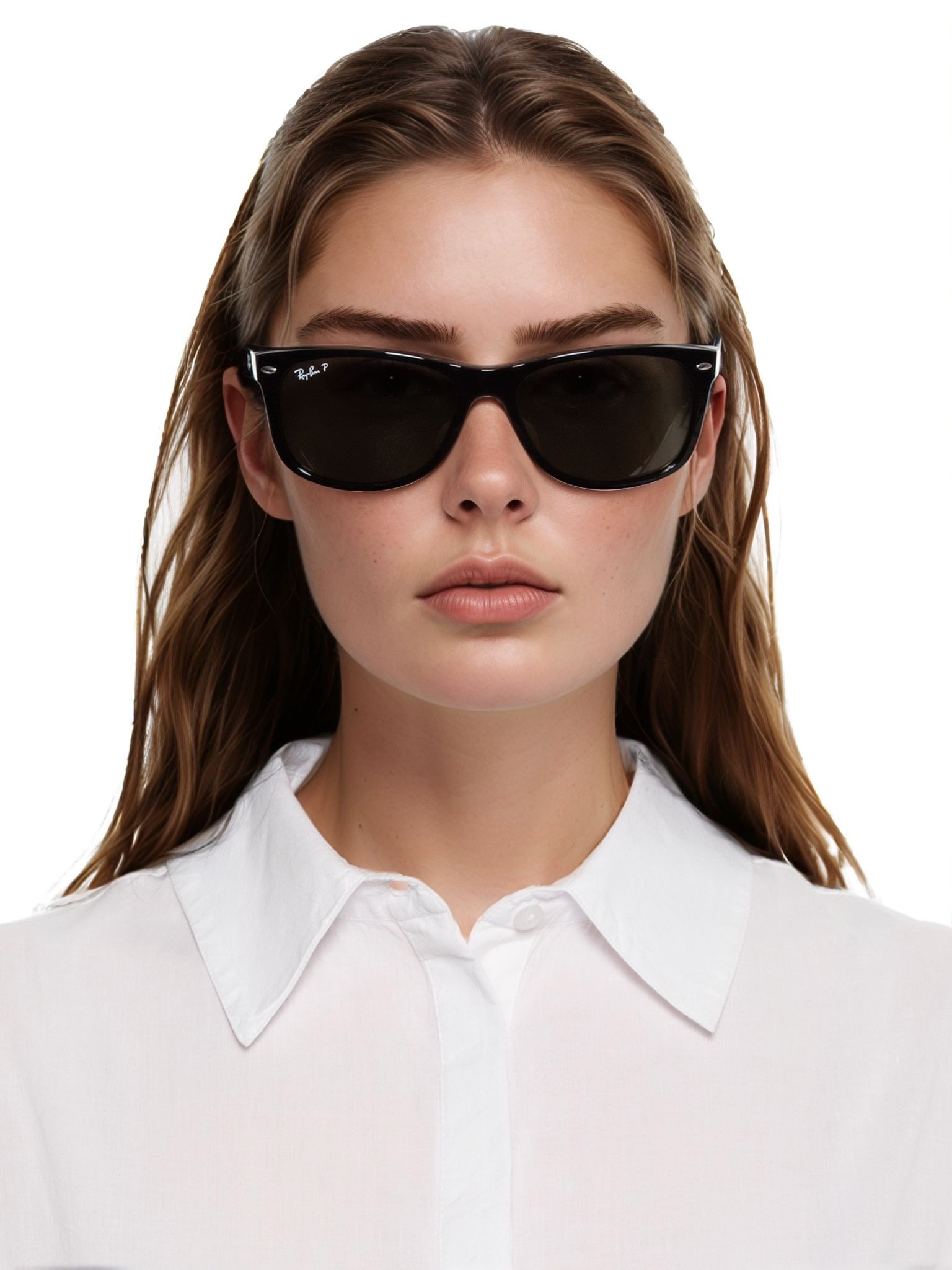 Ray-Ban - Óculos De Sol Unissex New Wayfare Classic - Preto