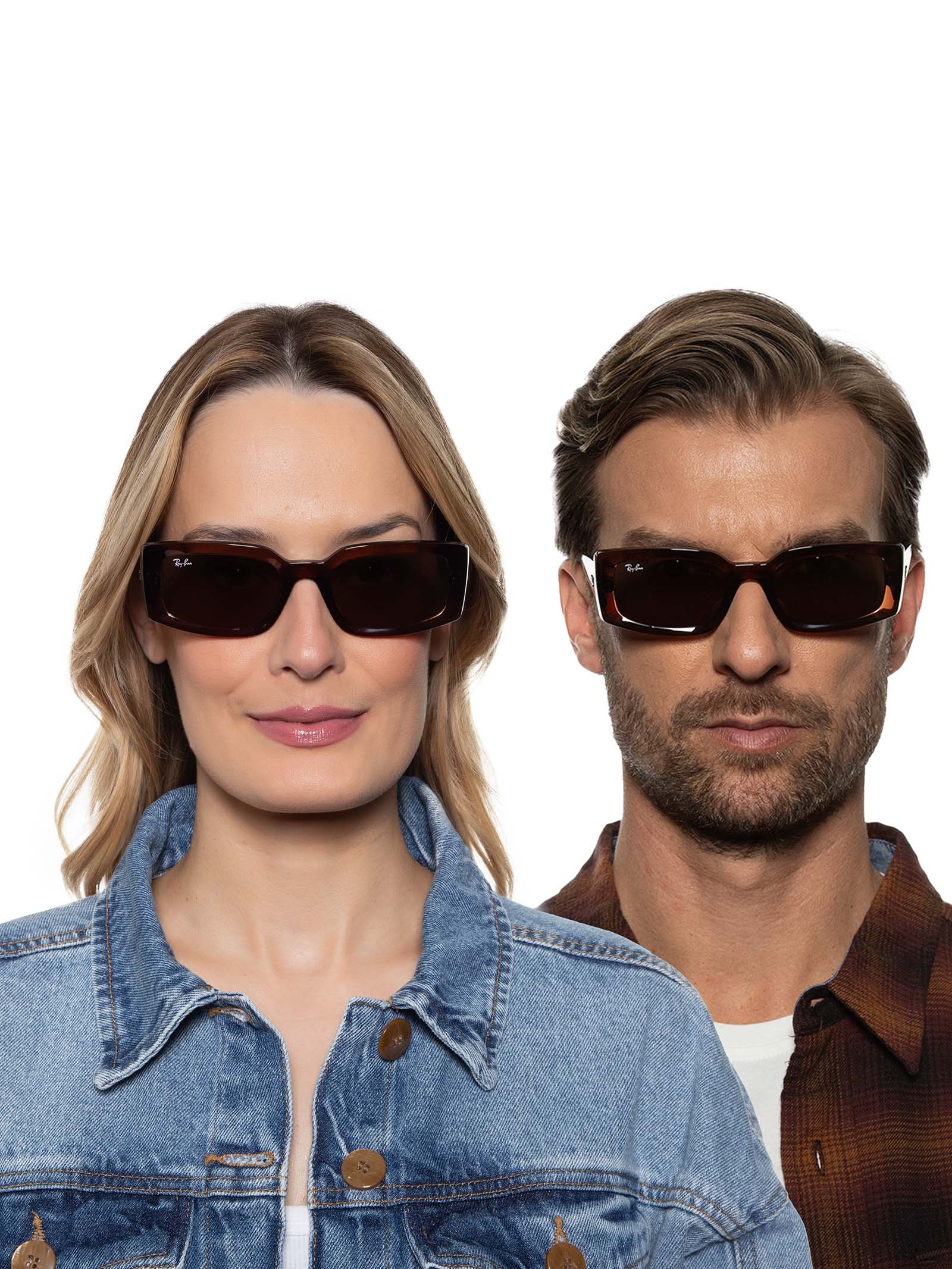 Óculos De Sol Unissex Sol Kiliane Bio-Based - Ray-Ban - Marrom