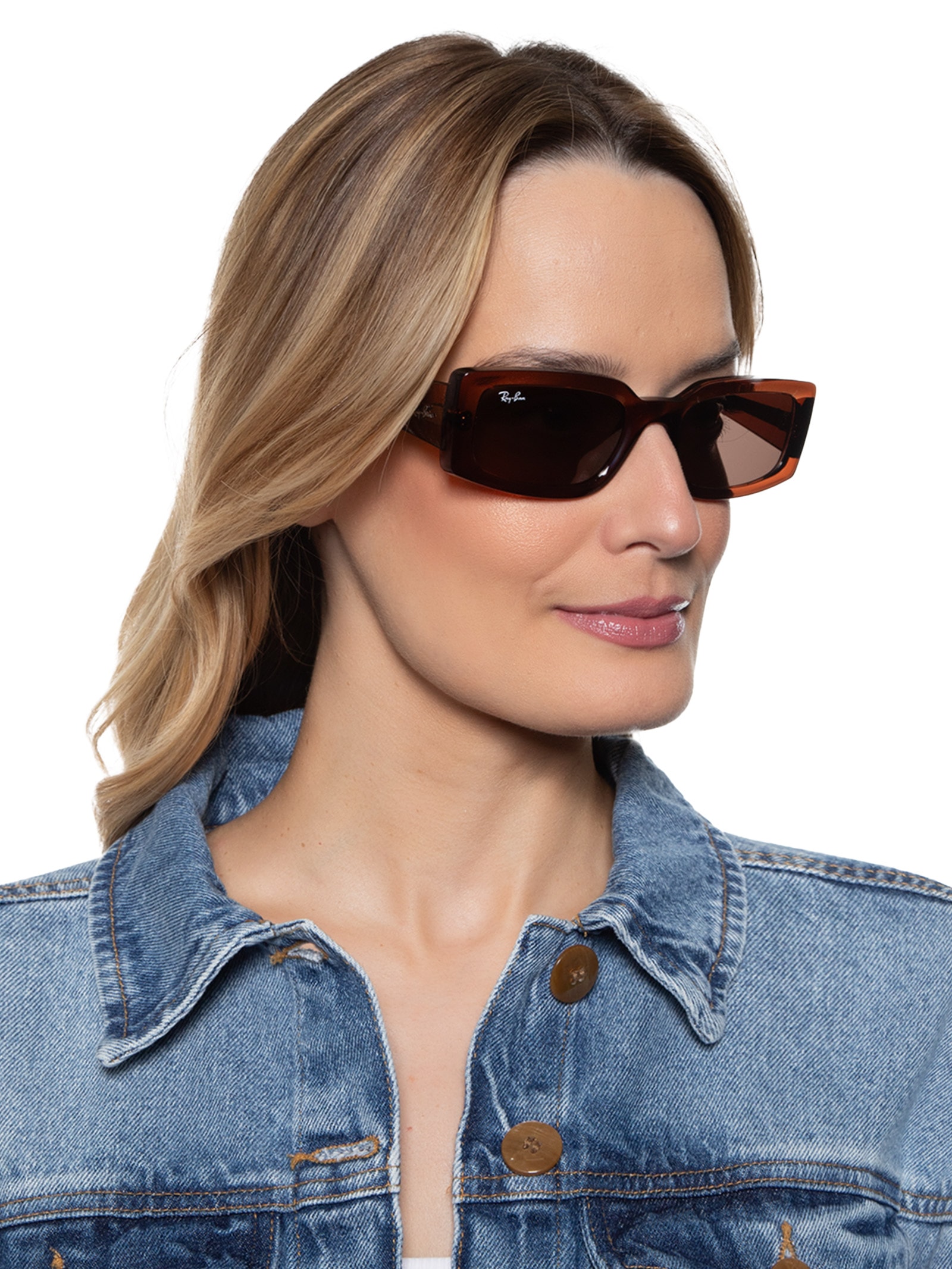Óculos De Sol Unissex Sol Kiliane Bio-Based - Ray-Ban - Marrom
