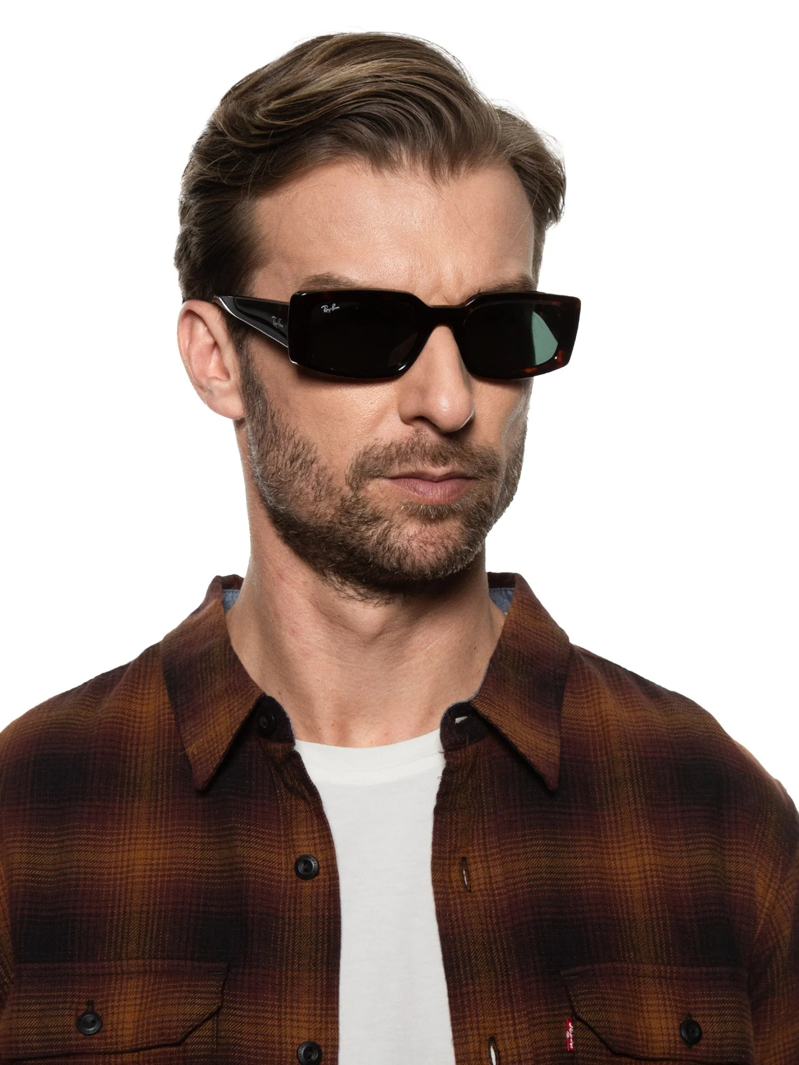 Óculos De Sol Unissex Sol Kiliane Bio-Based Marrom Ray-ban