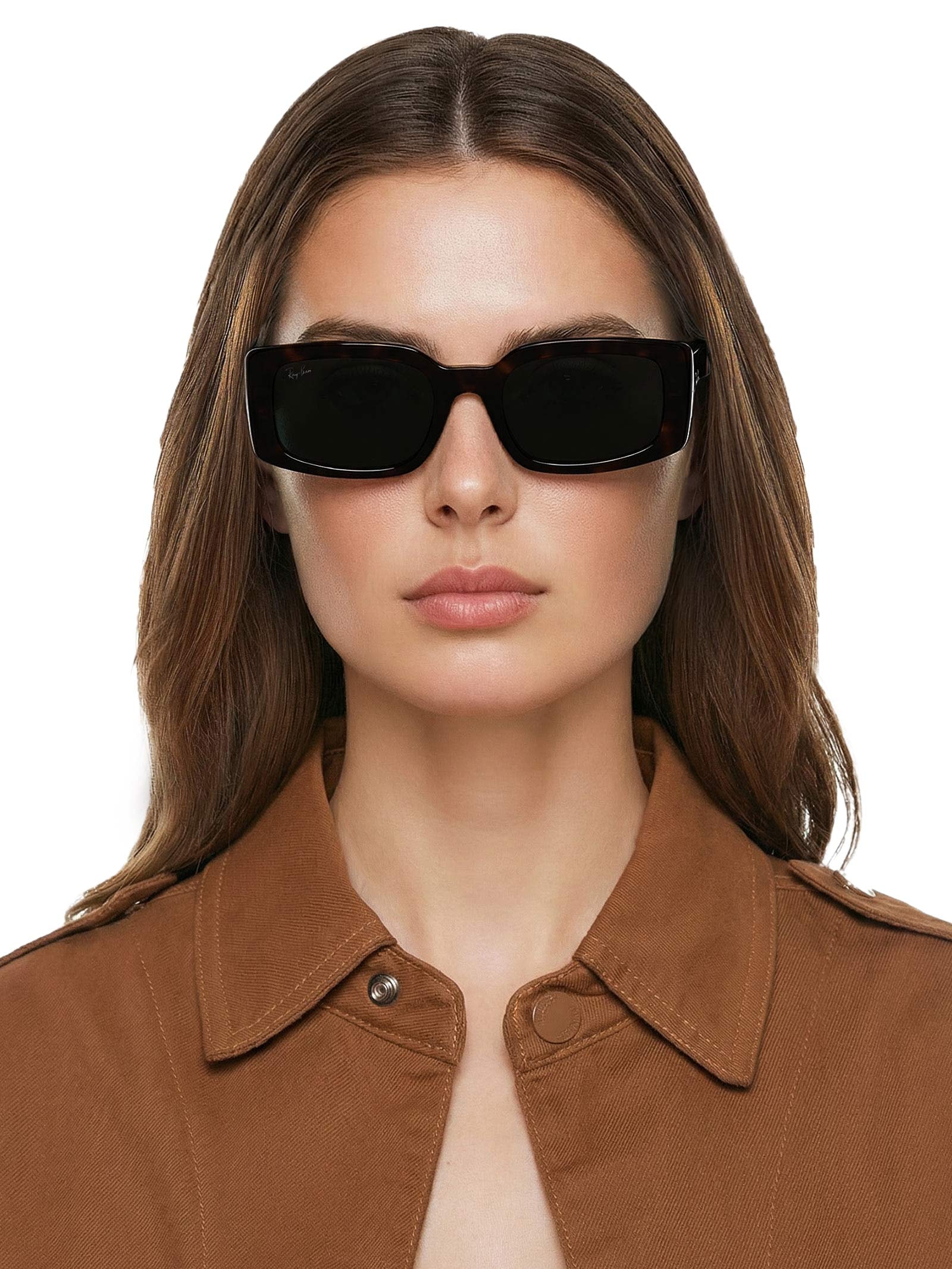 Óculos De Sol Unissex Sol Kiliane Bio-Based Marrom Ray-ban