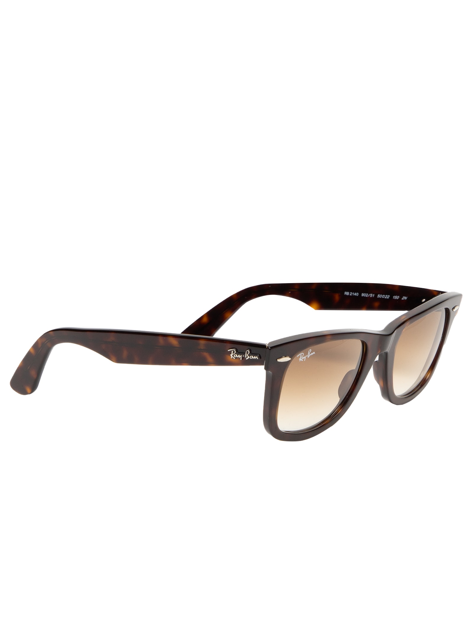 Óculos De Sol Unissex Wayfarer Marrom Ray-ban