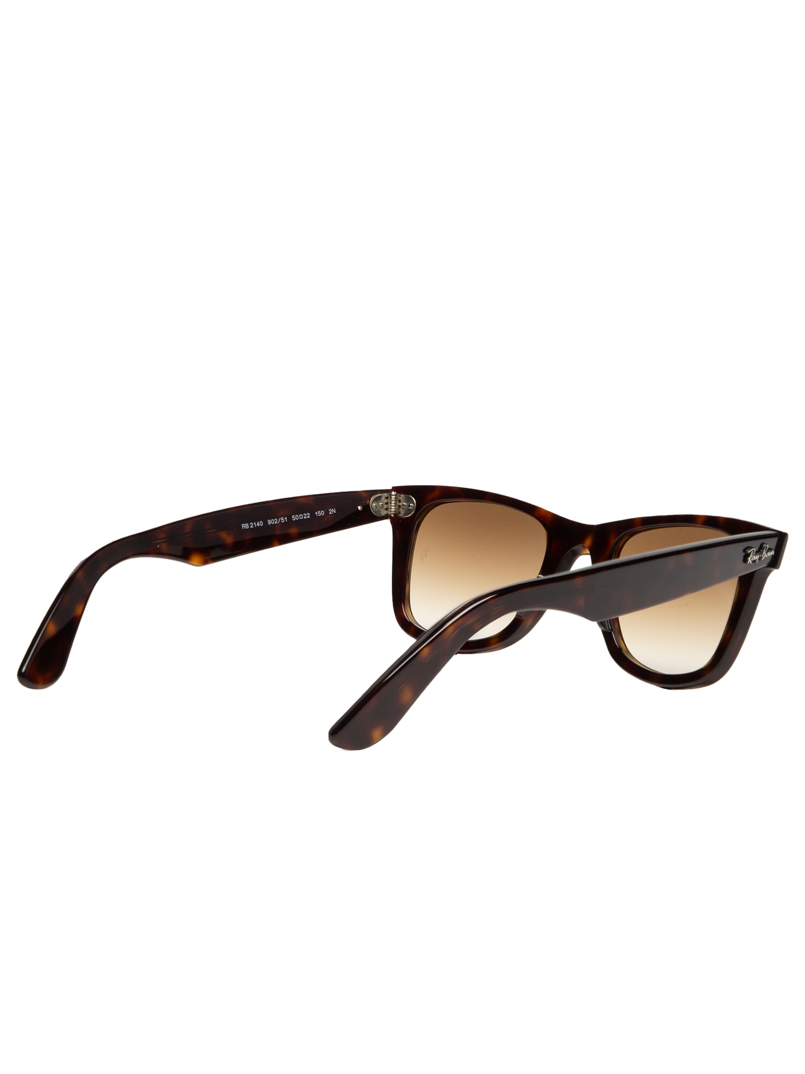Óculos De Sol Unissex Wayfarer Marrom Ray-ban