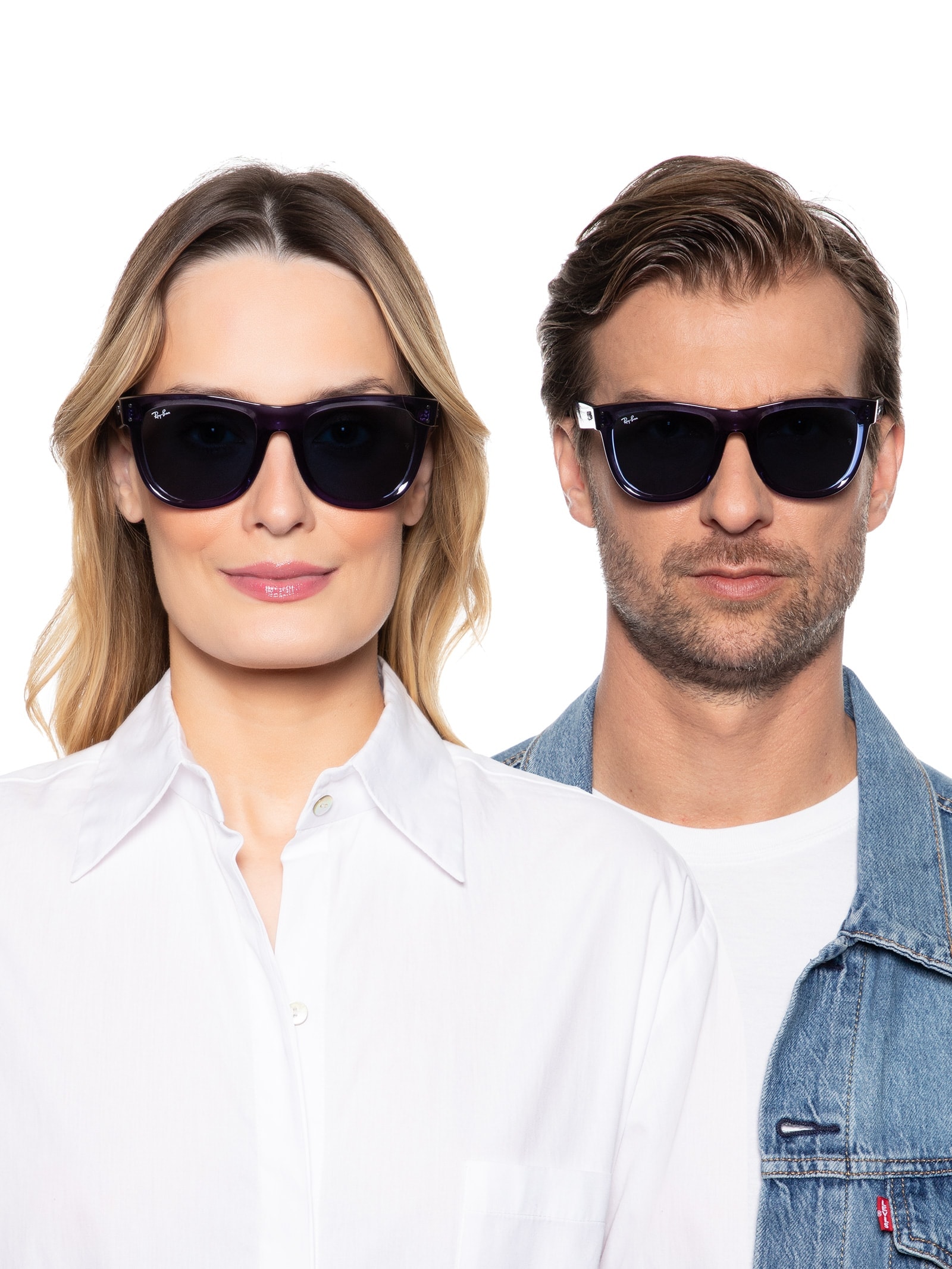 Óculos De Sol Unissex Wayfarer Reverse - Ray Ban - Azul