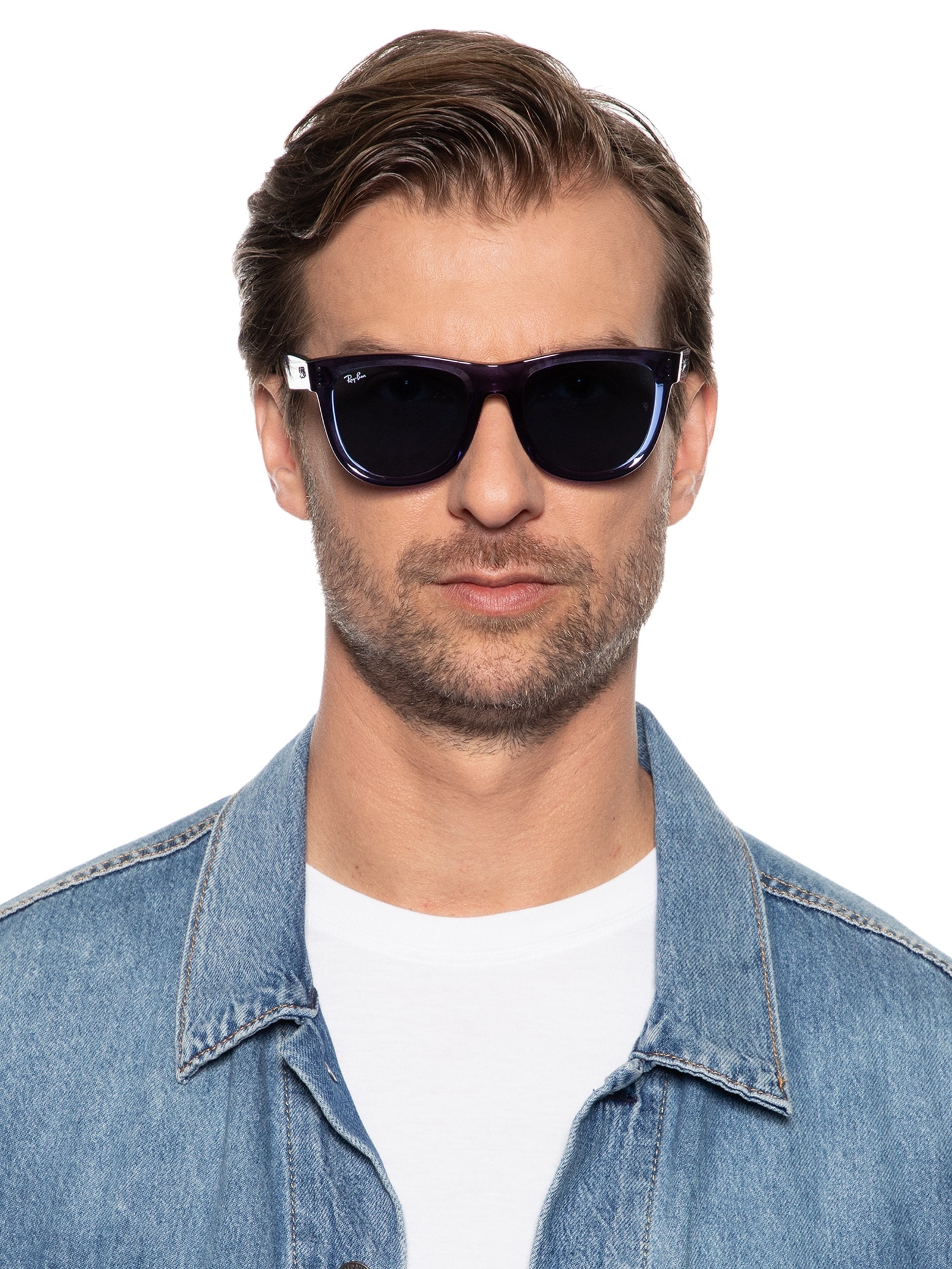 Óculos De Sol Unissex Wayfarer Reverse - Ray Ban - Azul