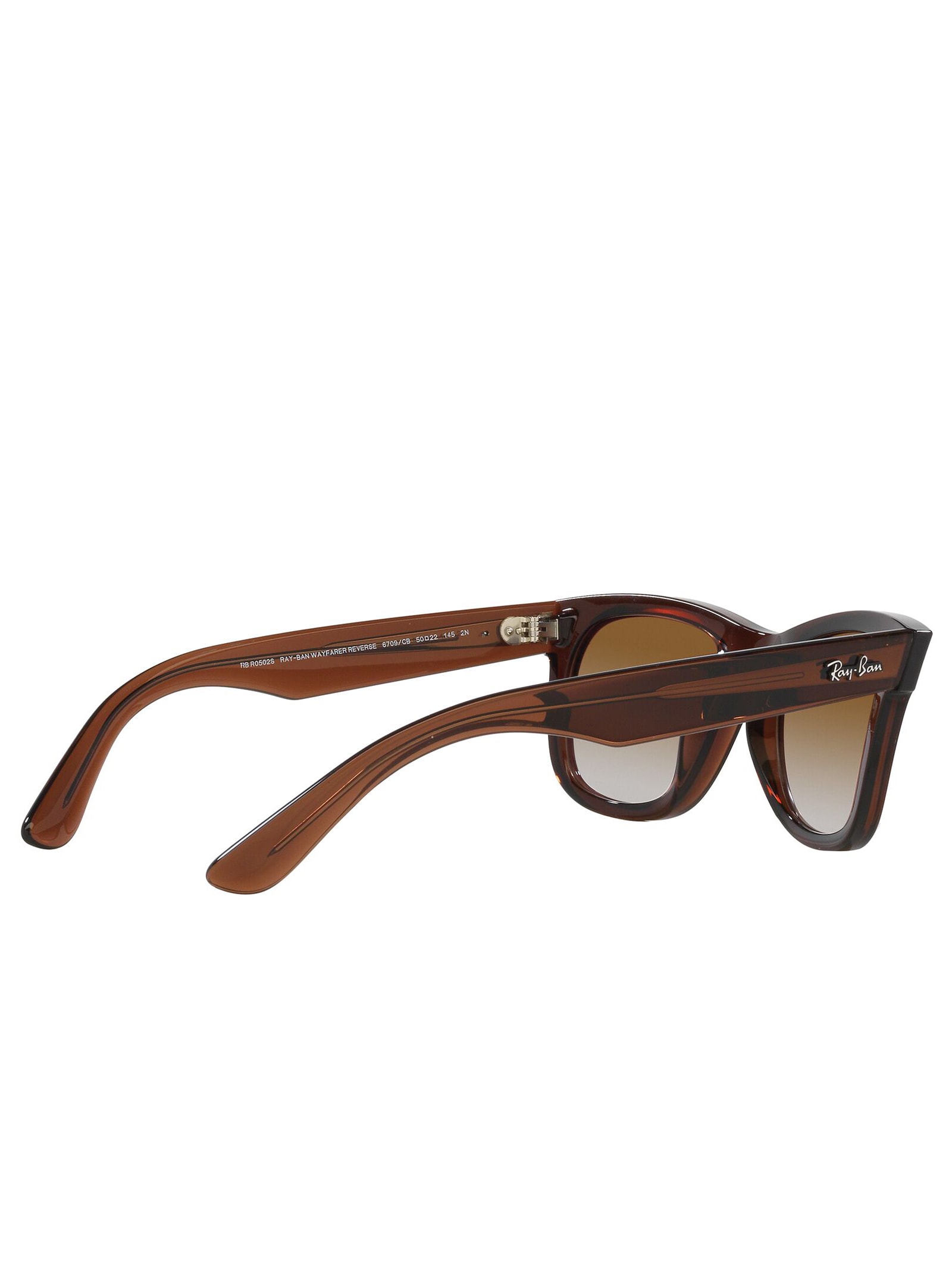 Ray-Ban - Óculos De Sol Unissex Wayfarer Reverse - Marrom