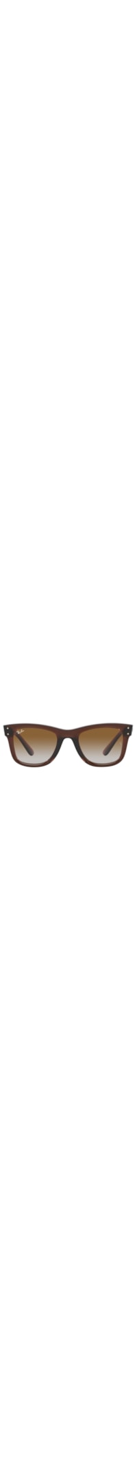 Óculos De Sol Unissex Wayfarer Reverse - Marrom