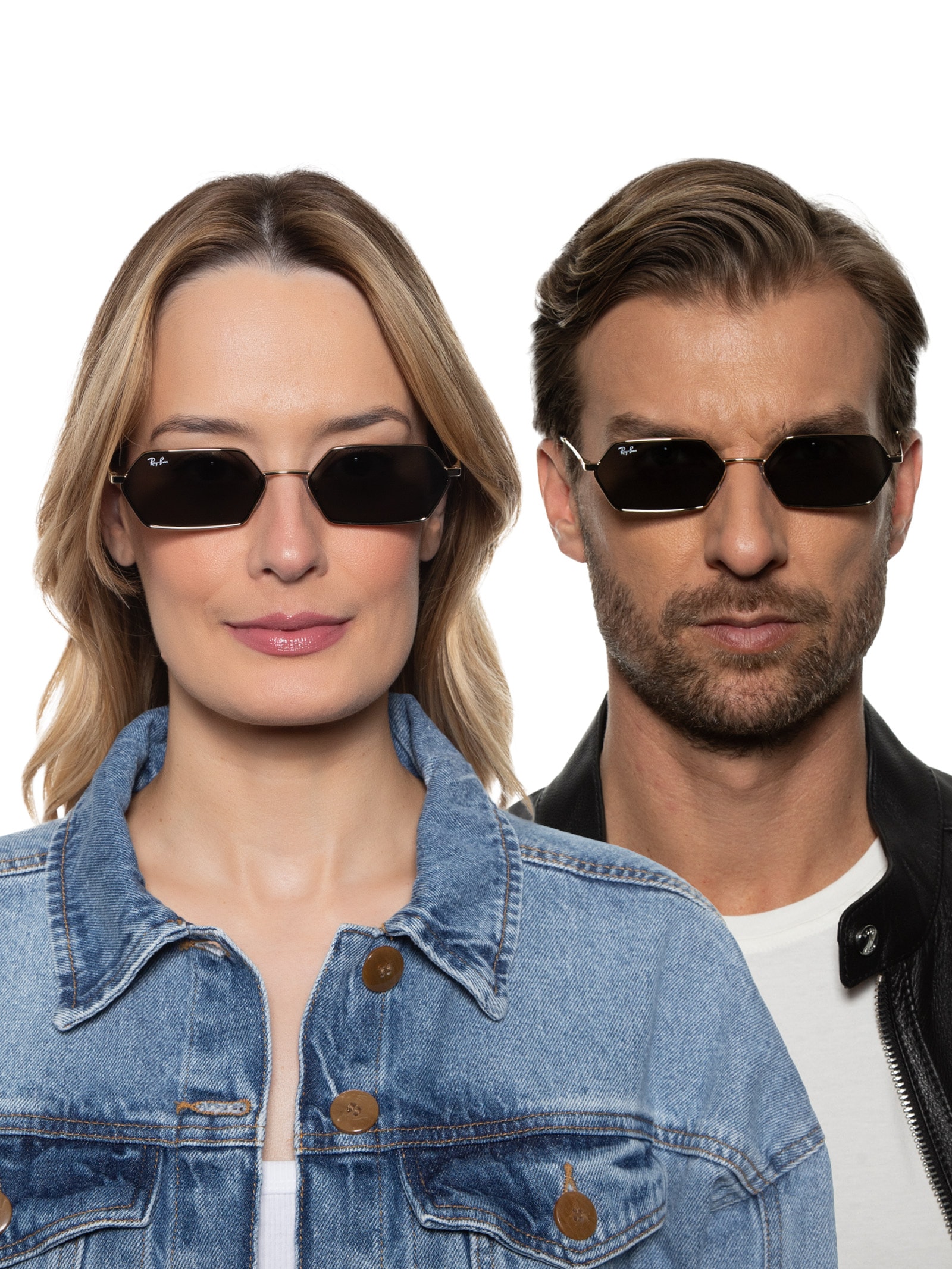 Óculos De Sol Unissex Yevi Bio-Based - Ray-Ban - Dourado