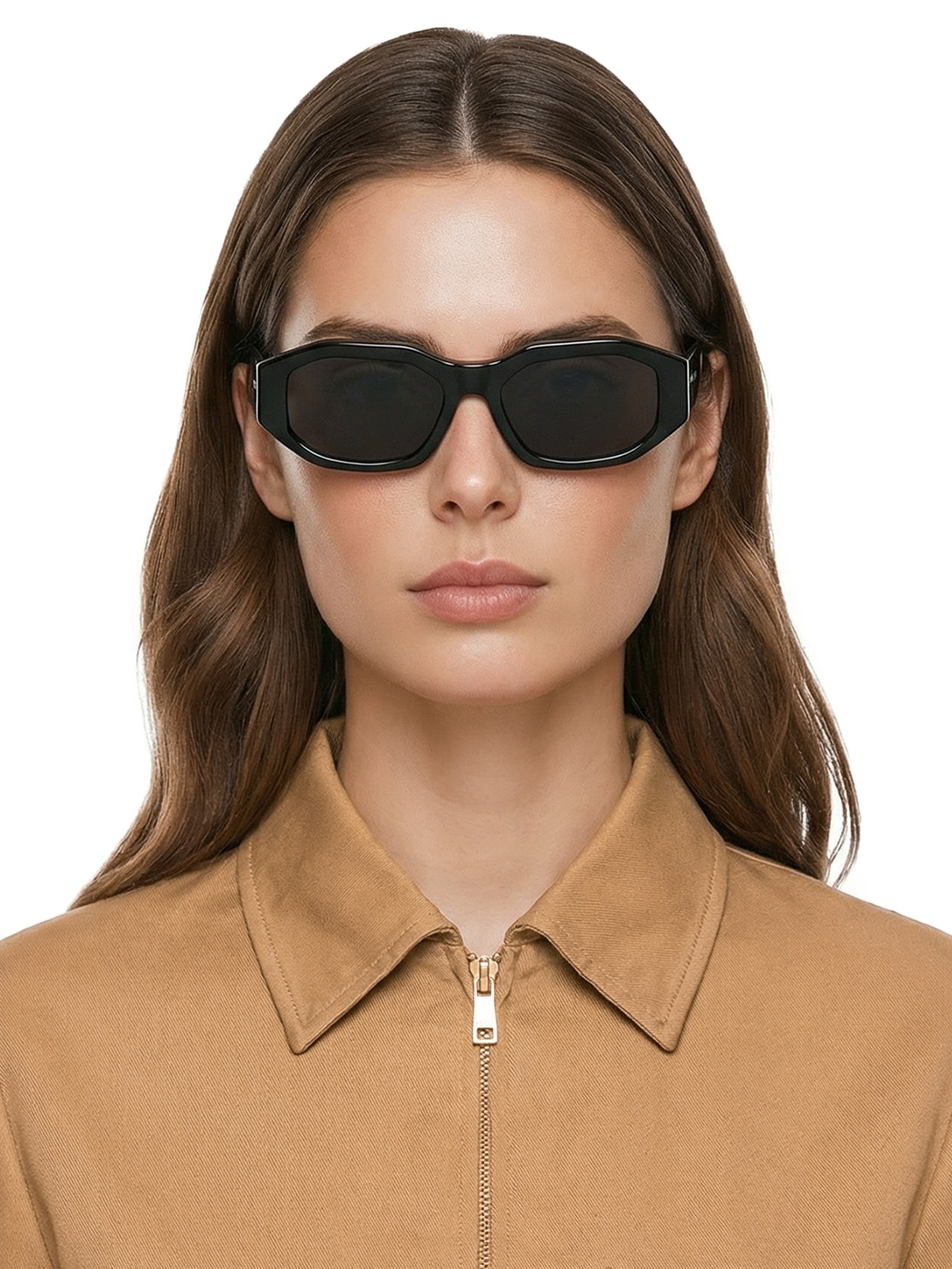 Óculos Feminino Adulto Amsterdã Preto Helena Bordon