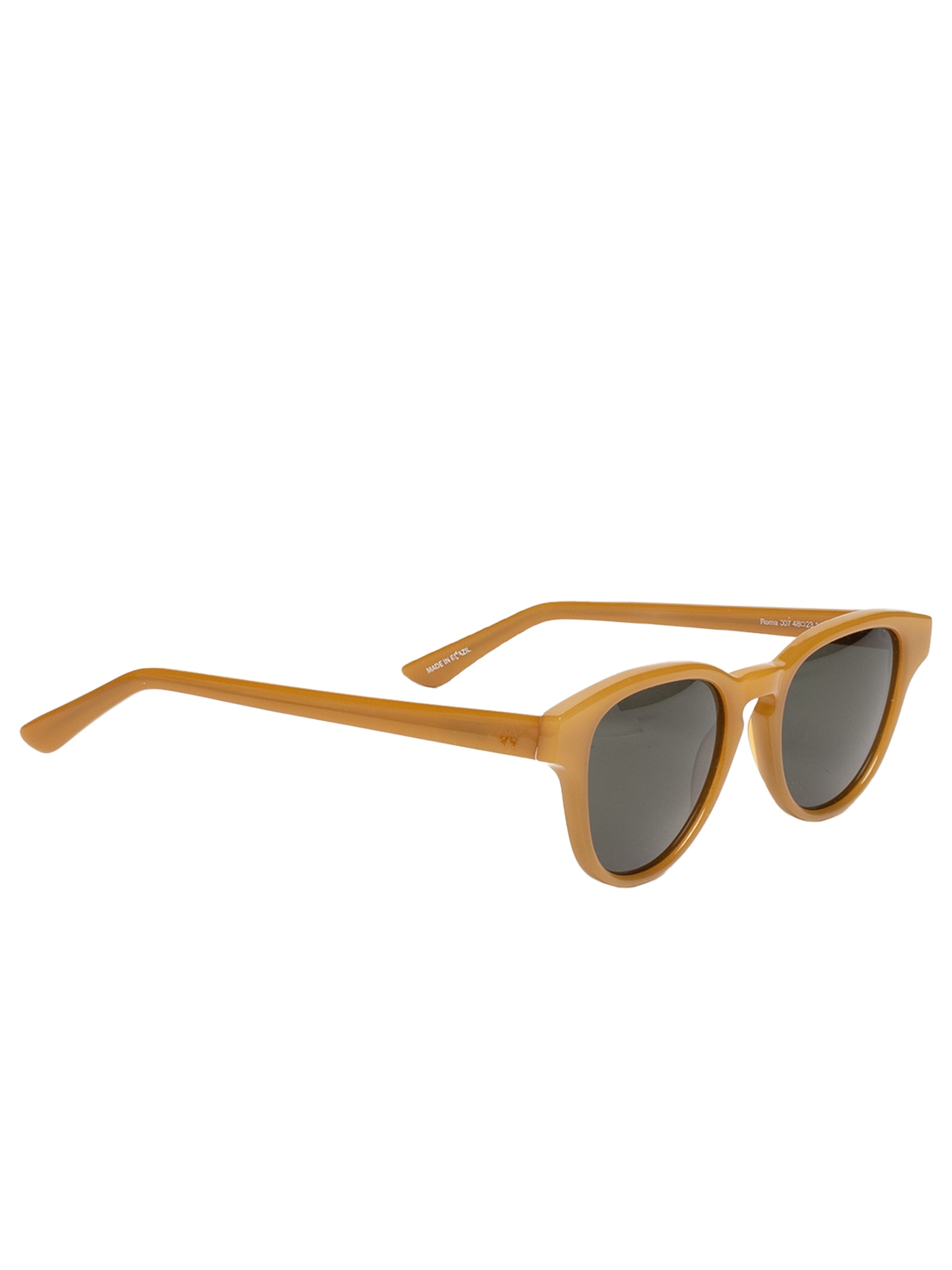 Óculos Feminino Adulto Roma Caramelo G15 Marrom Helena Bordon