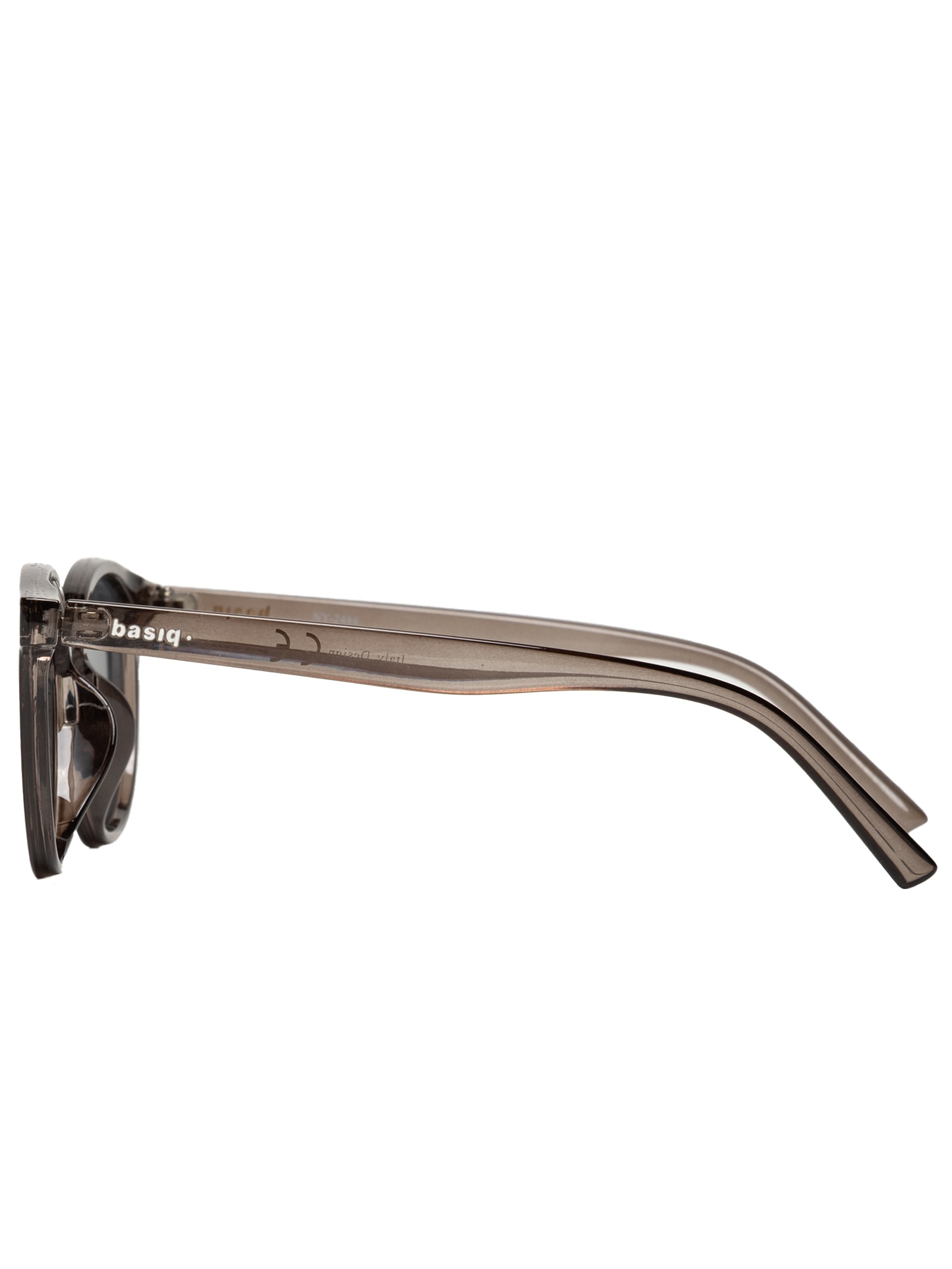 Óculos Feminino Arredondado Cinza Basiq